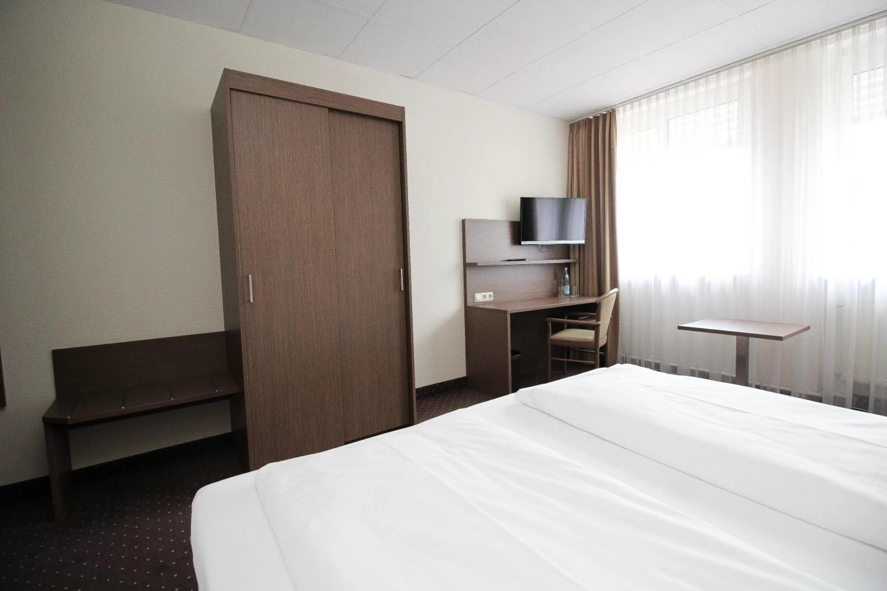 Bed in Hotel Berliner Ring