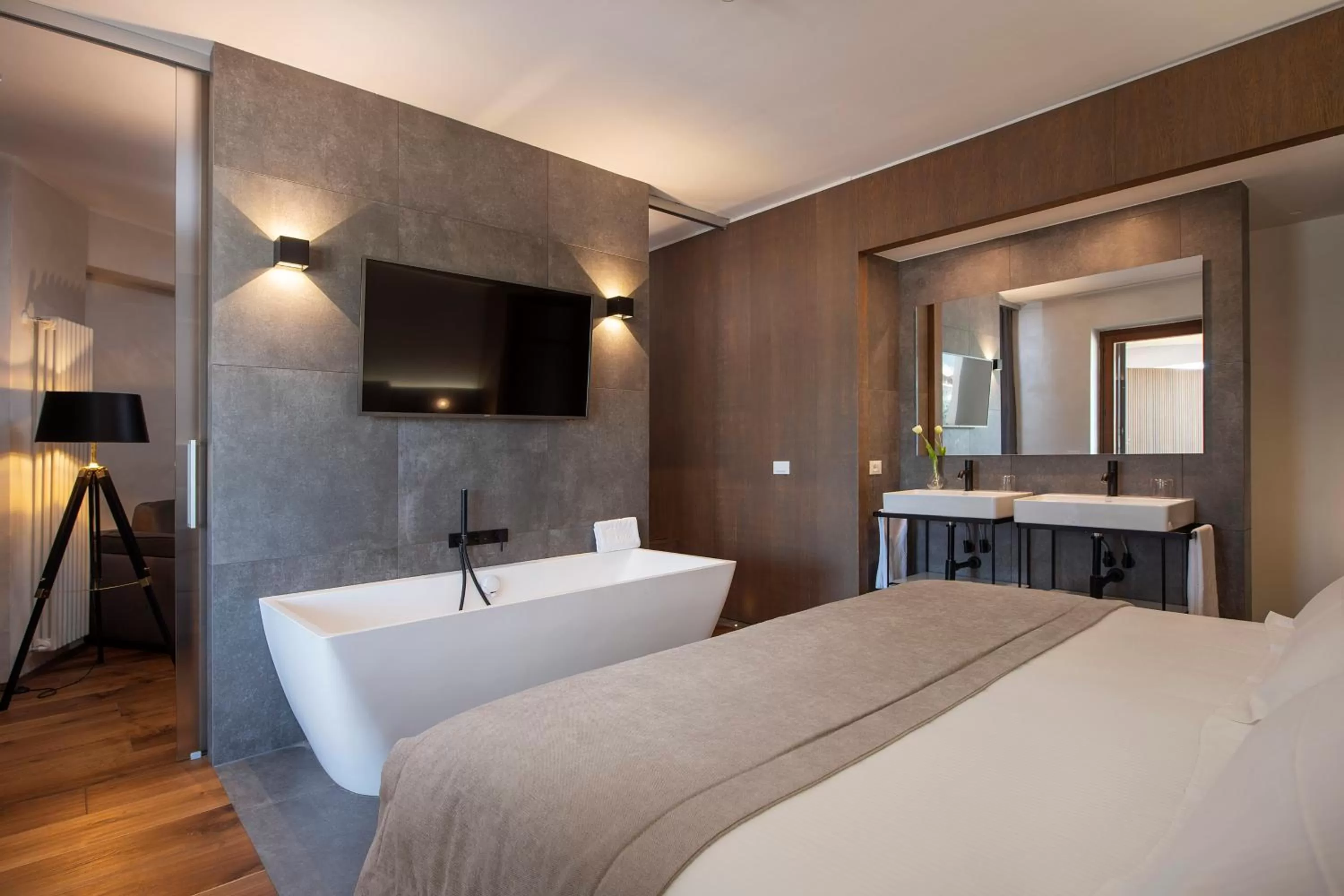 Bed in Sport Village Hotel & Spa