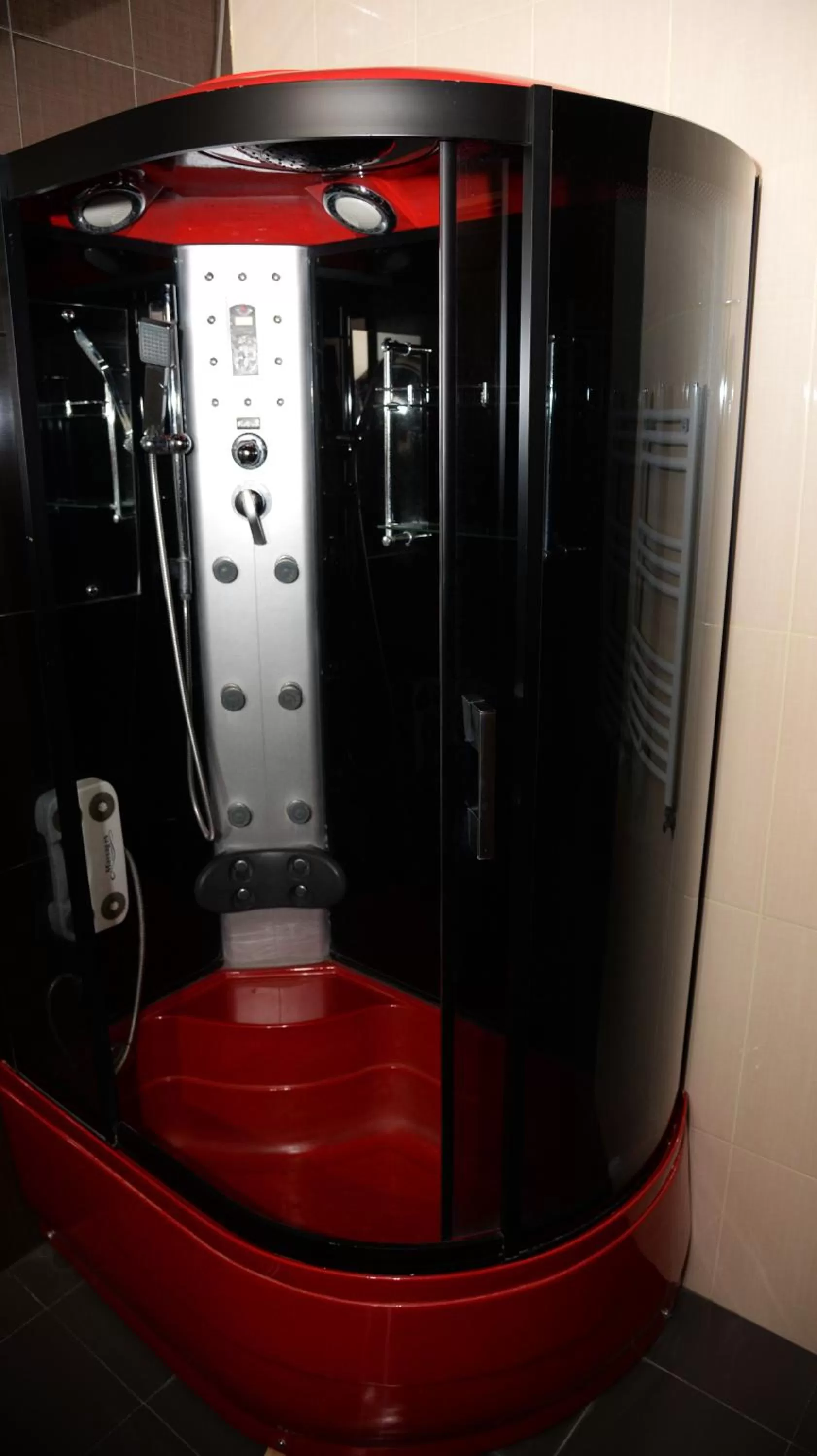 Shower, Bathroom in Hotel Elegant