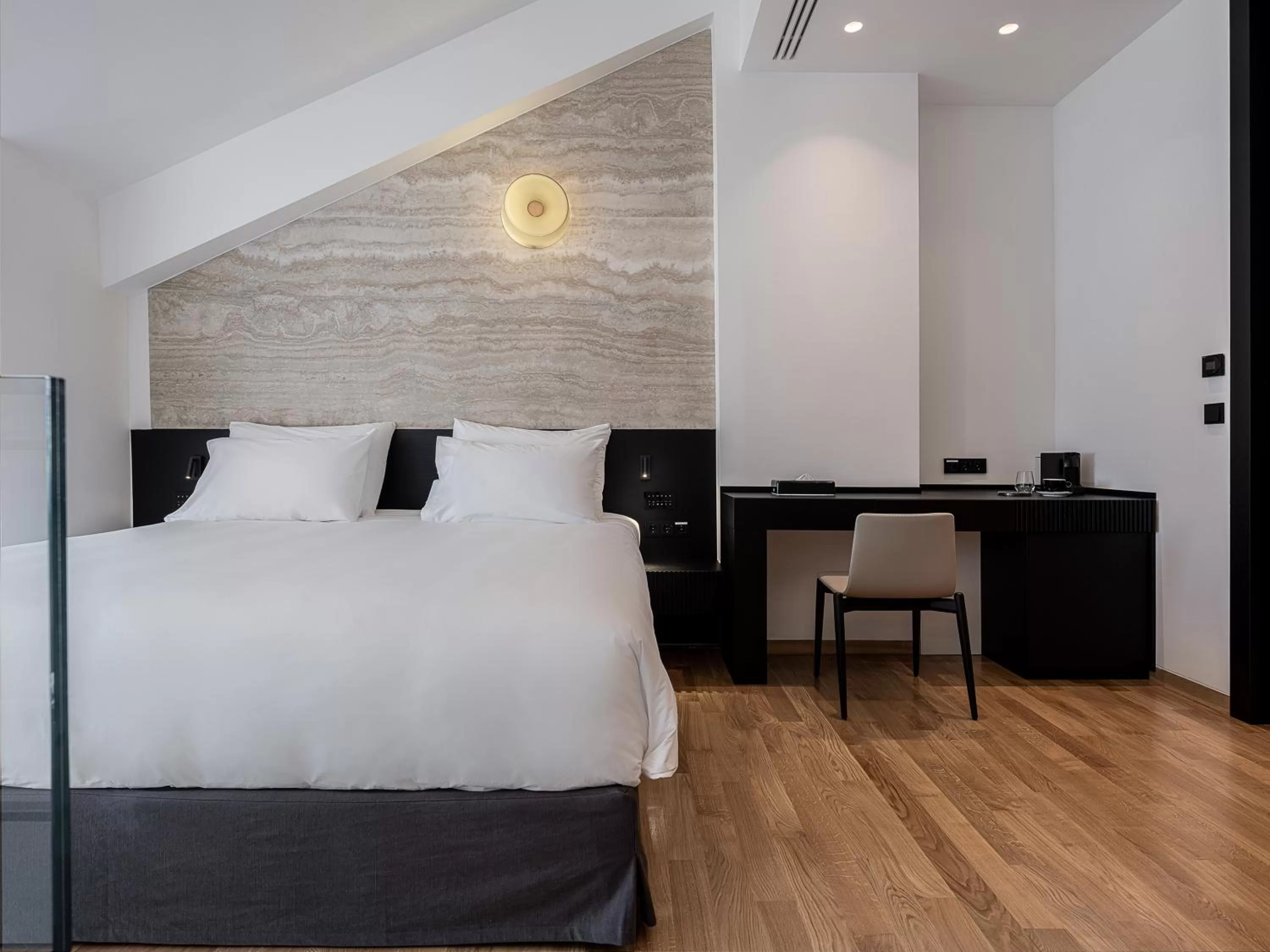 Bedroom, Bed in The Tanneries Hotel & Spa - a Member of Design Hotels