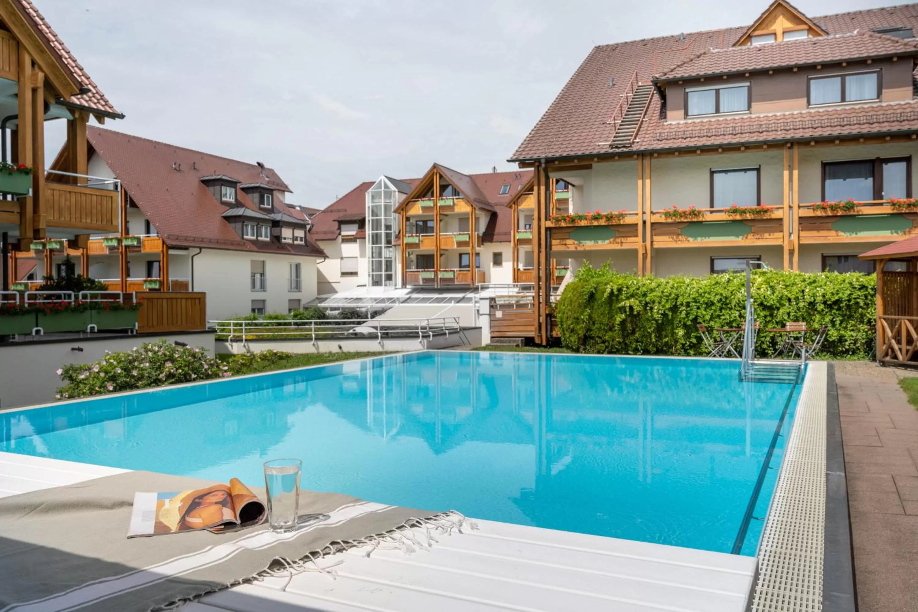 Swimming pool in Ringhotel Krone