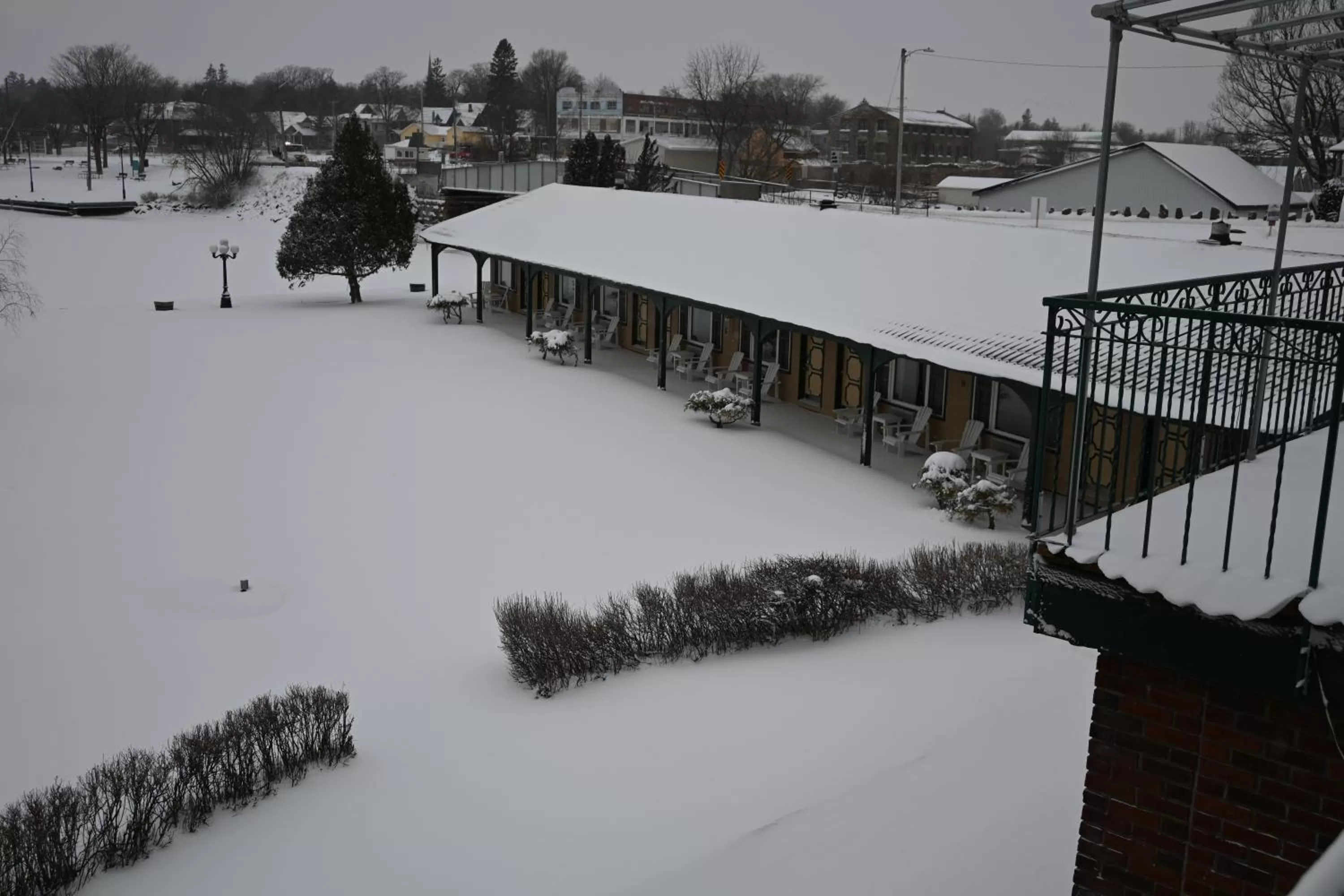 Winter in The Gananoque Inn
