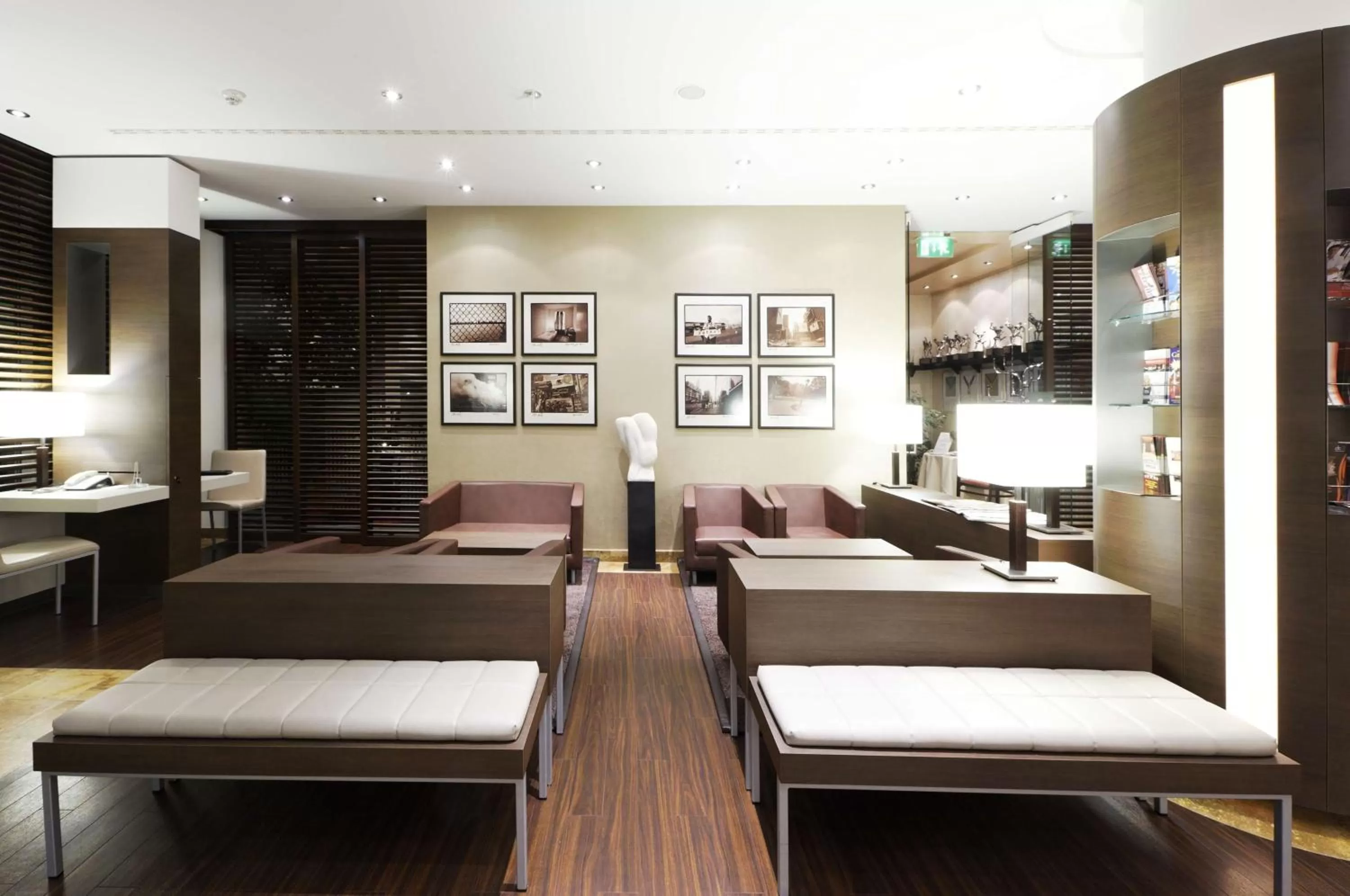 Lobby or reception, Bed in First Inn Hotel Zwickau