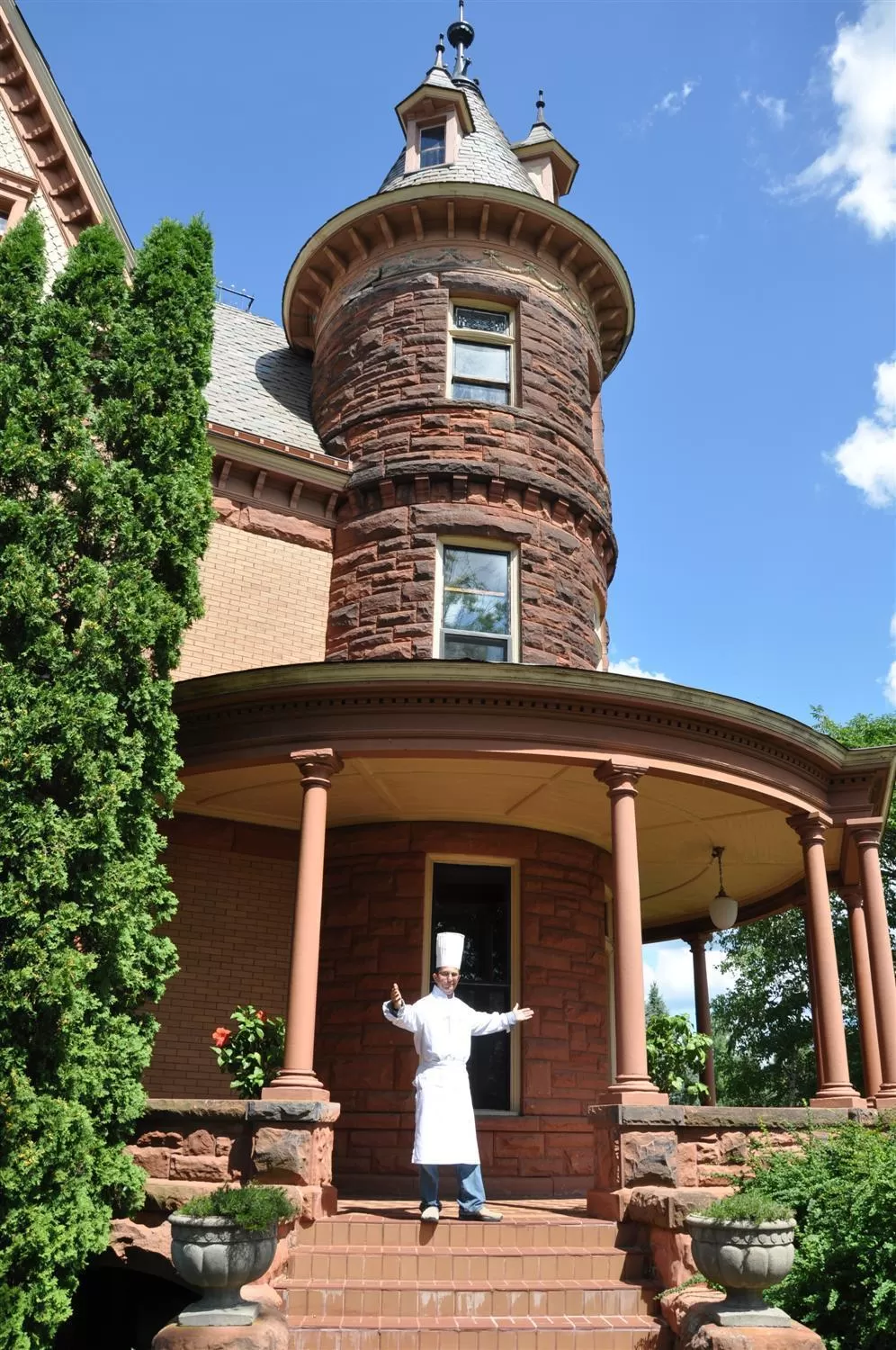 Property building in Henderson Castle Inn