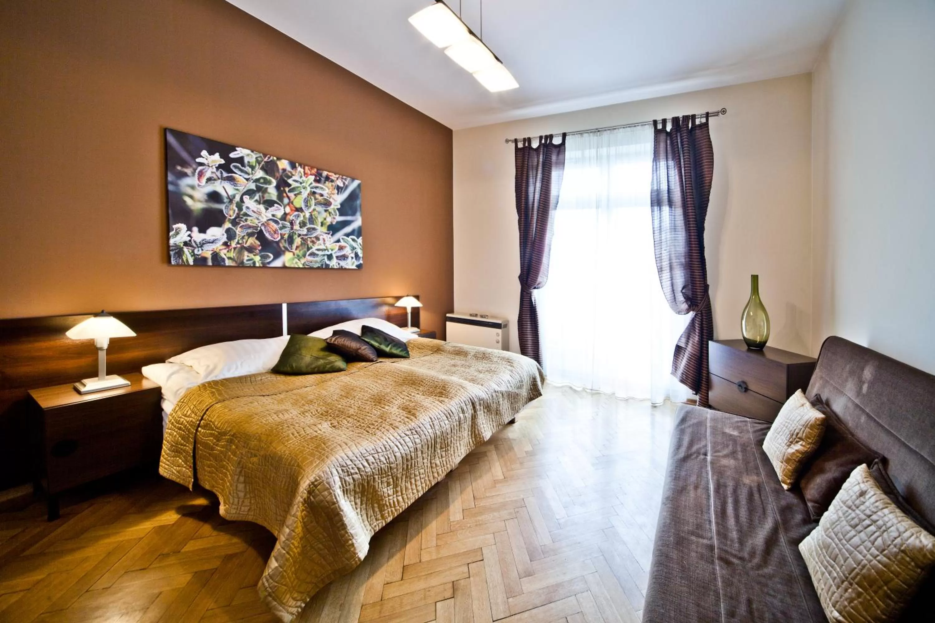Photo of the whole room, Bed in 4Seasons﻿ Apartments Cracow