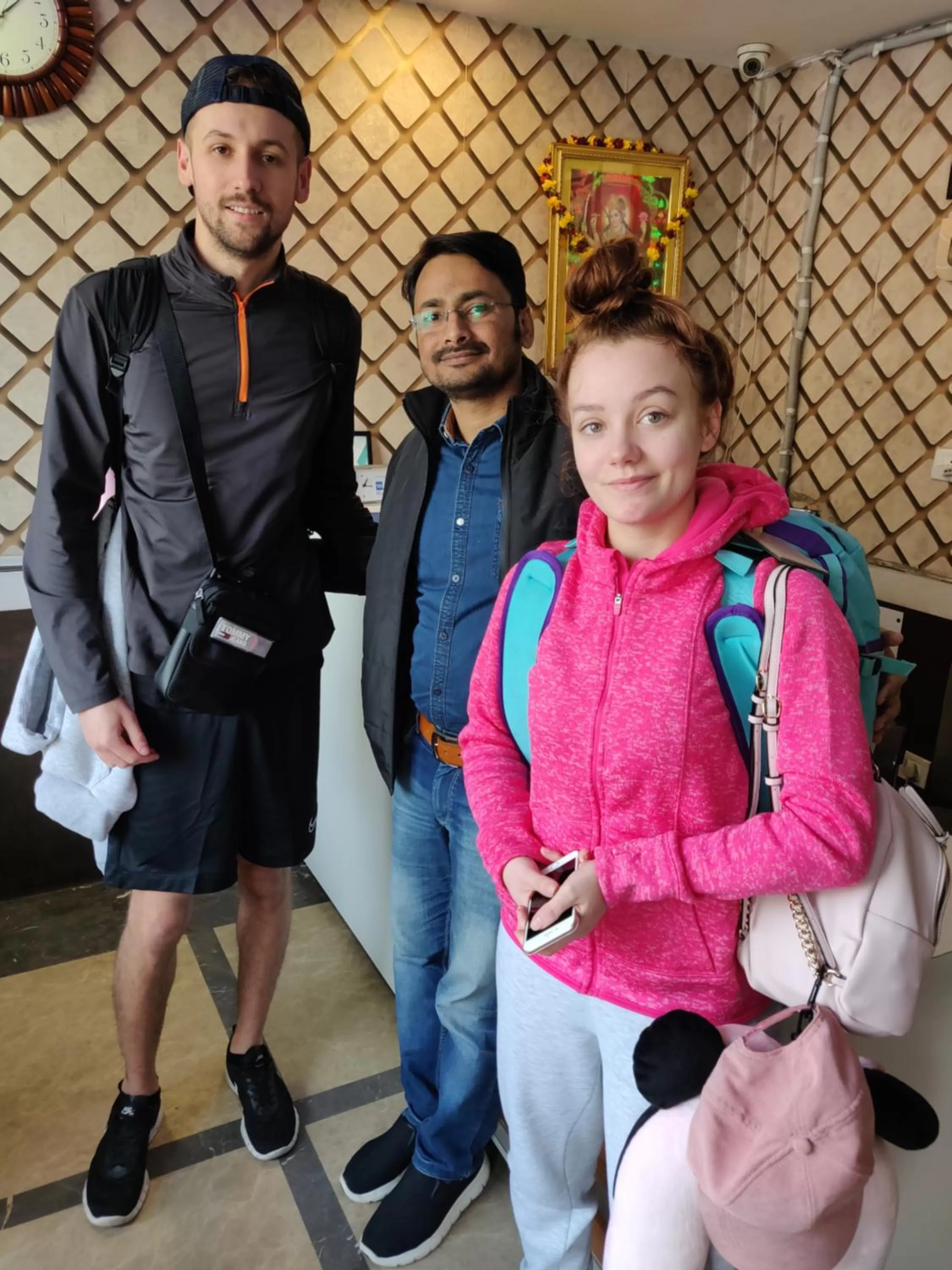 group of guests in Hotel Unistar