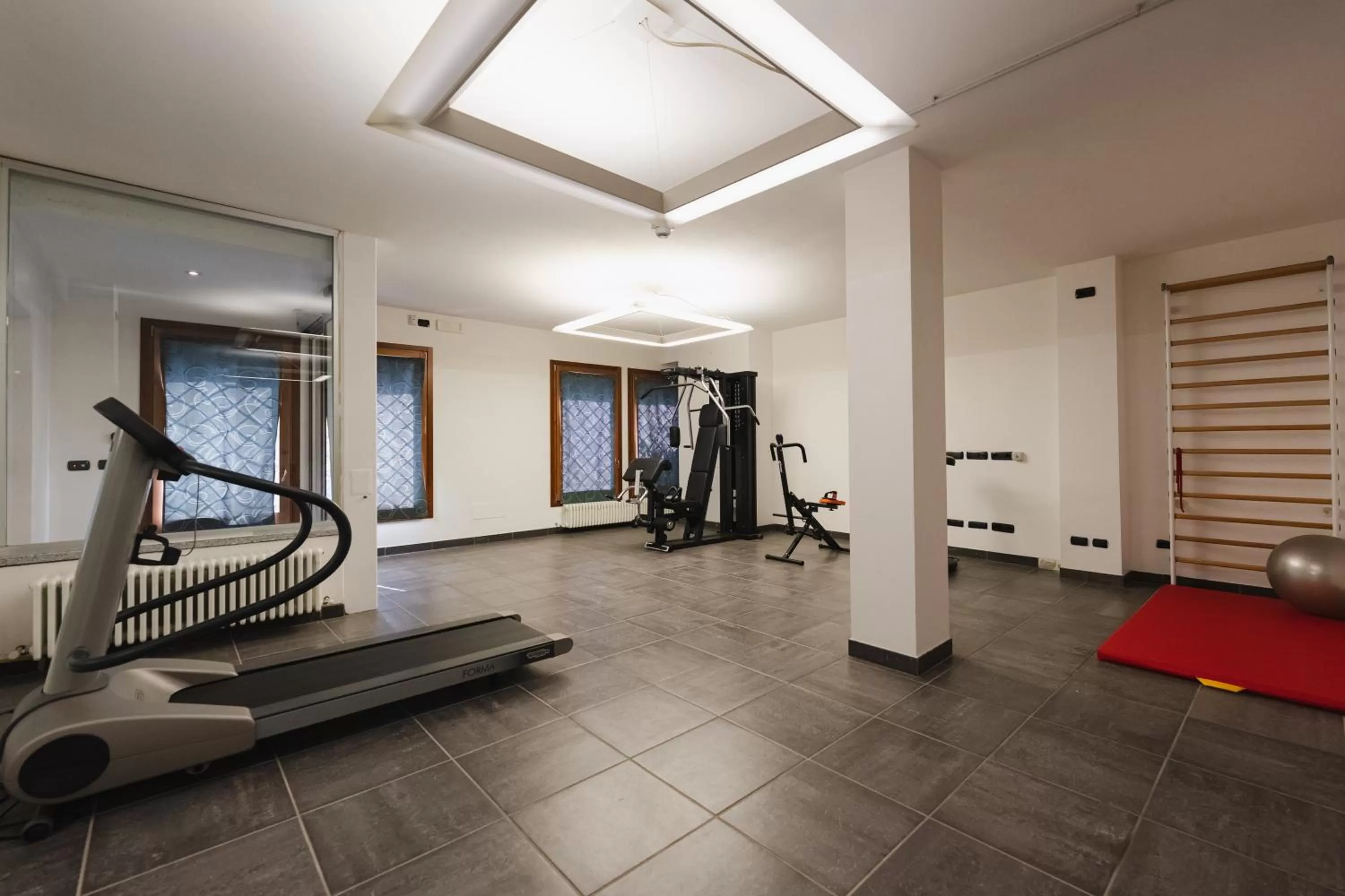 Fitness centre/facilities in Parini Hotel