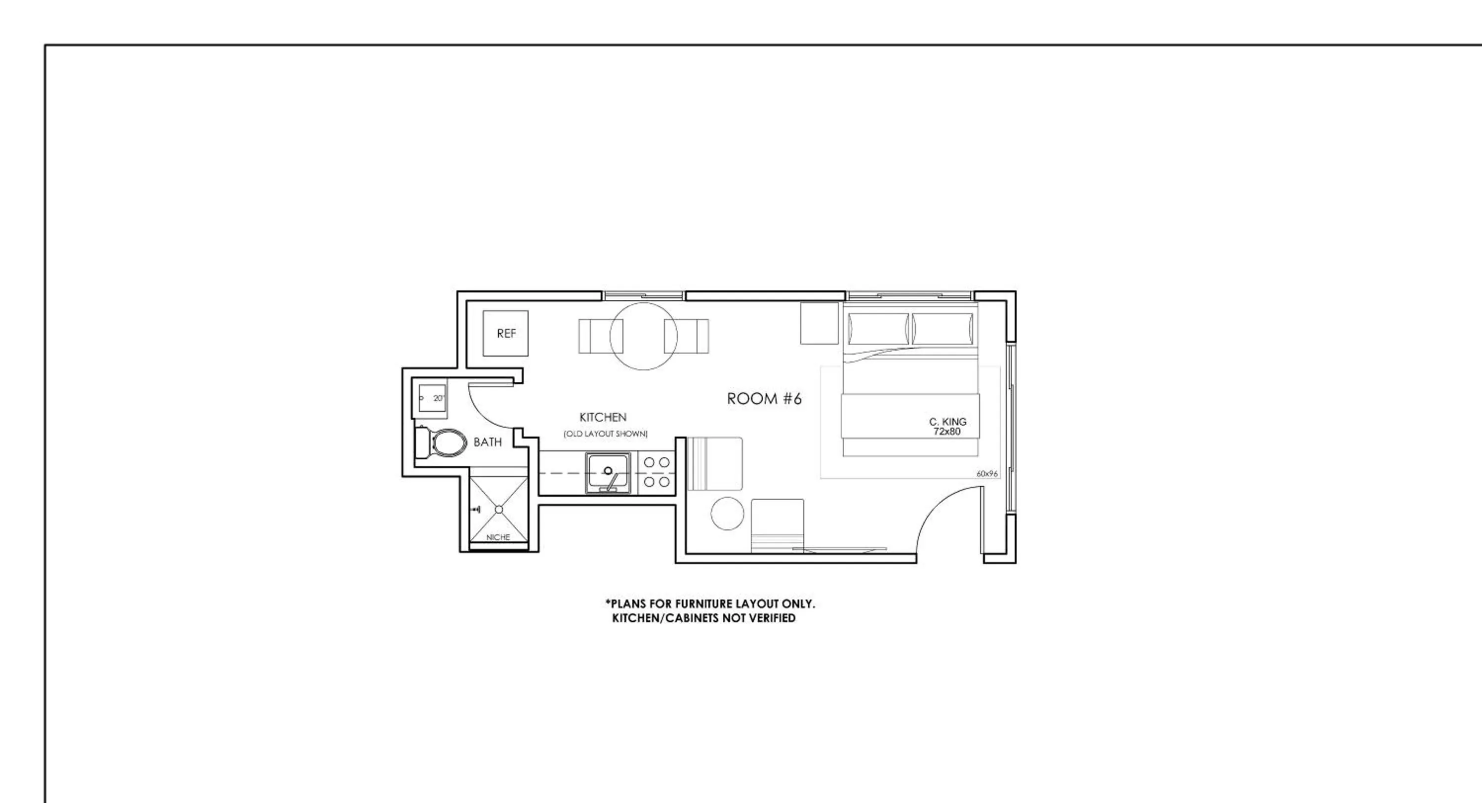 Floor plan in The Marbella