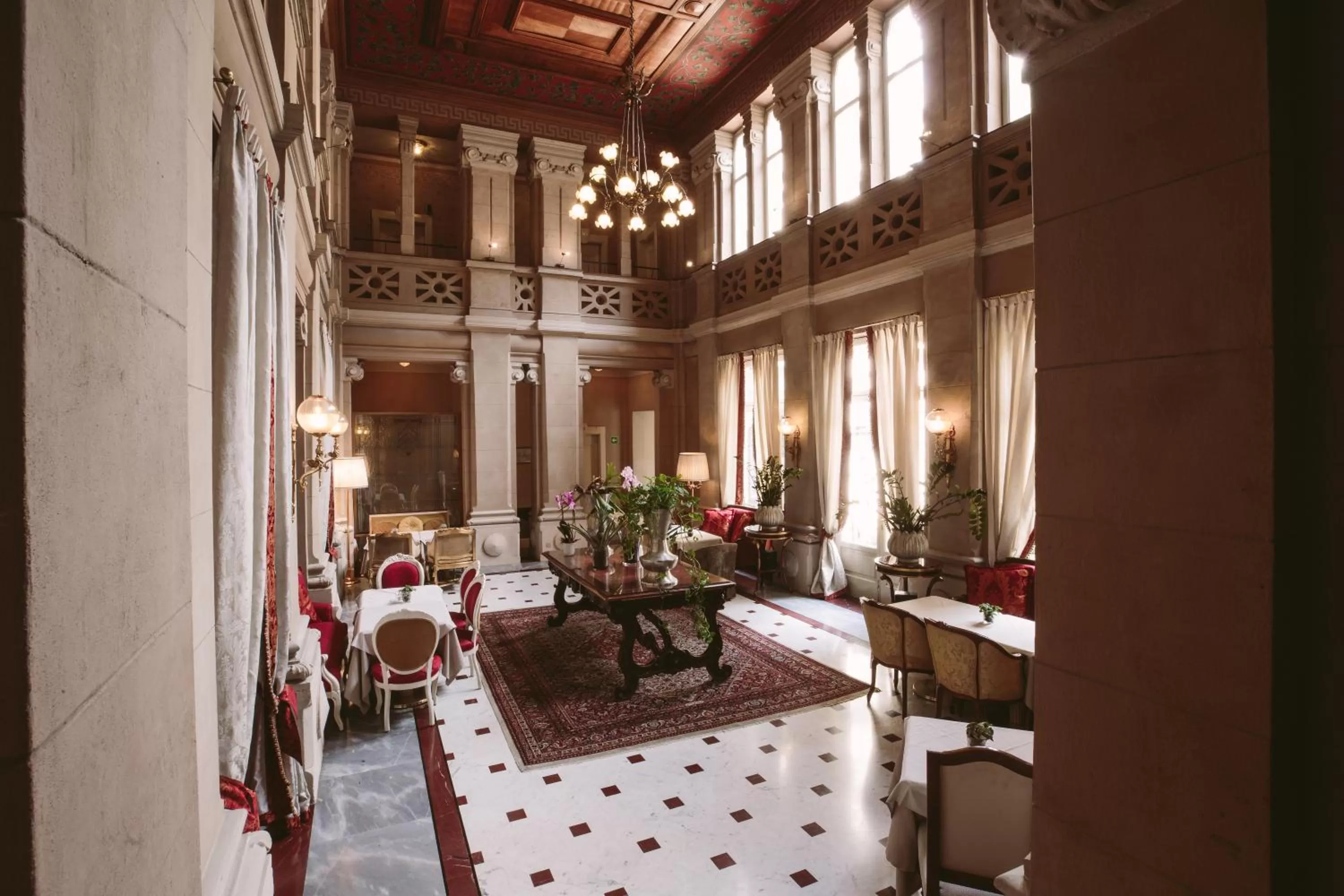 Lobby or reception in Albergo Terminus