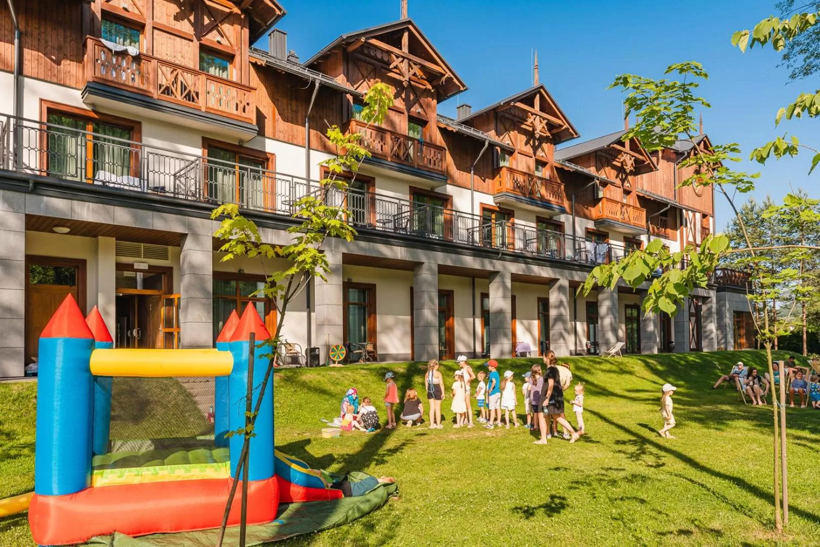 Property building in Szczawnica Park Resort & Spa