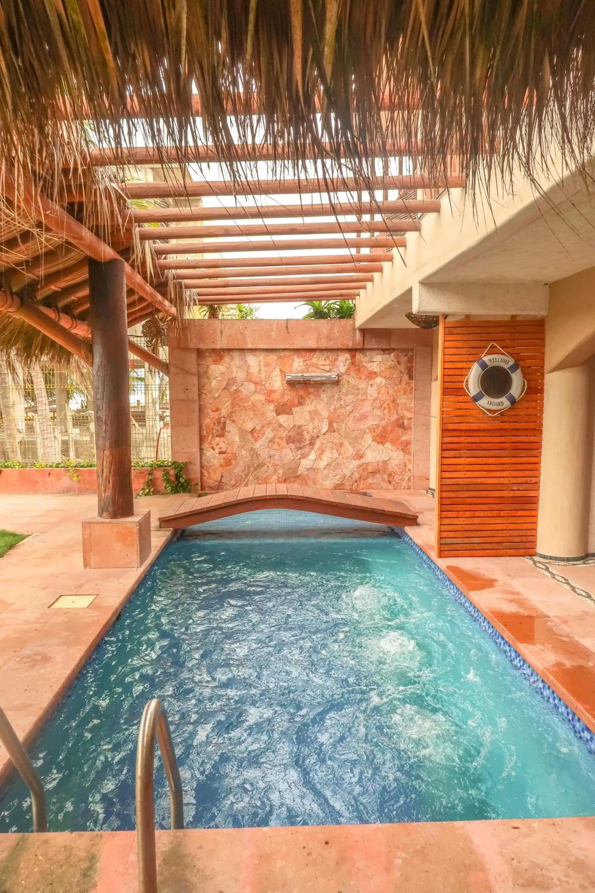 Swimming pool in Hotel Villas Punta Blanca