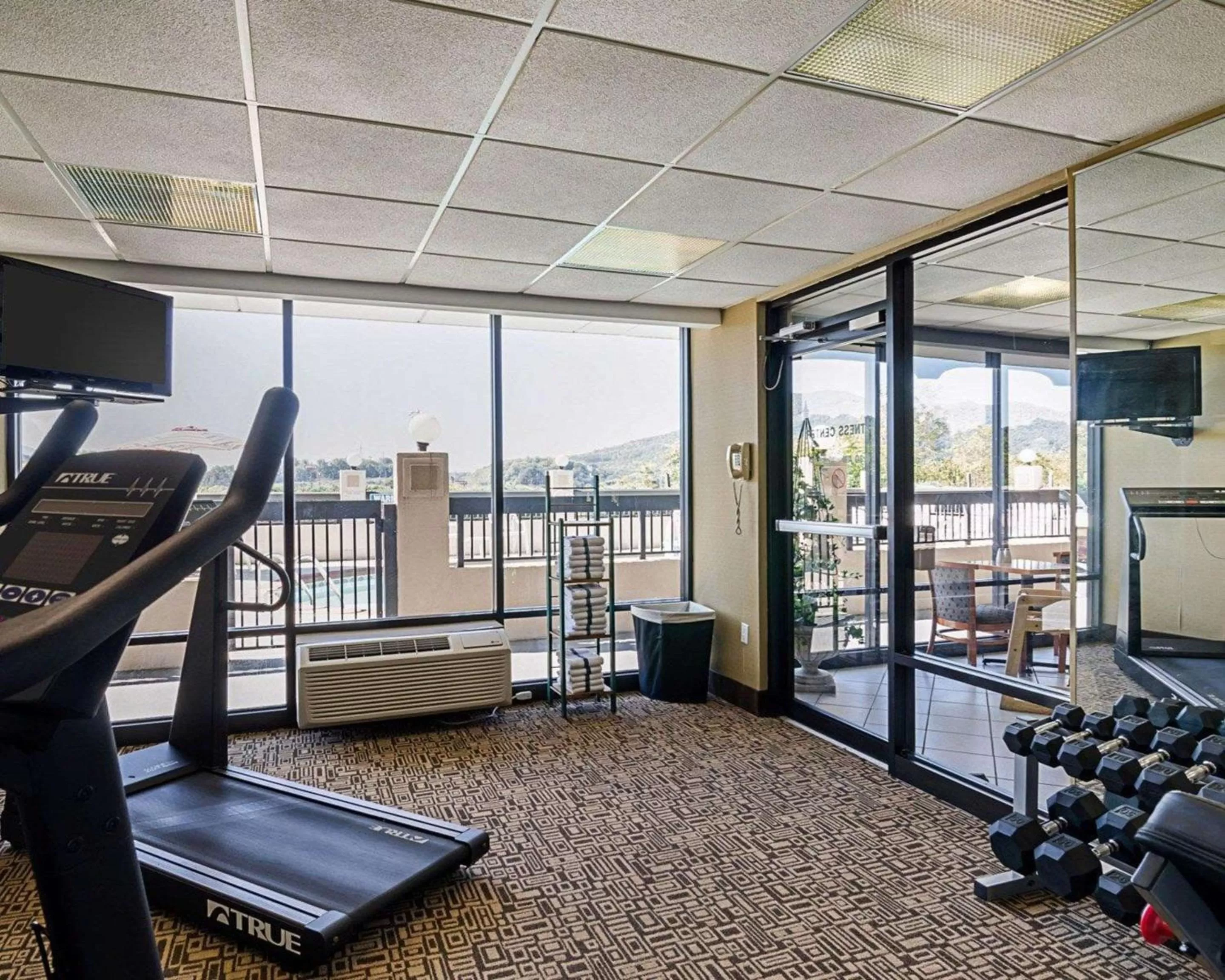 Fitness centre/facilities in Quality Inn Troutville - Roanoke North