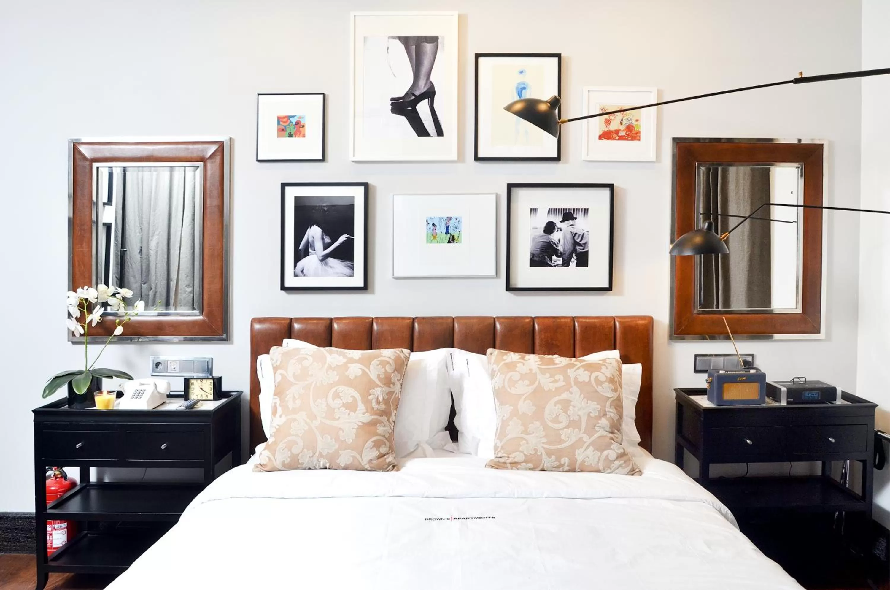 Bed in Browns Boutique Hotel