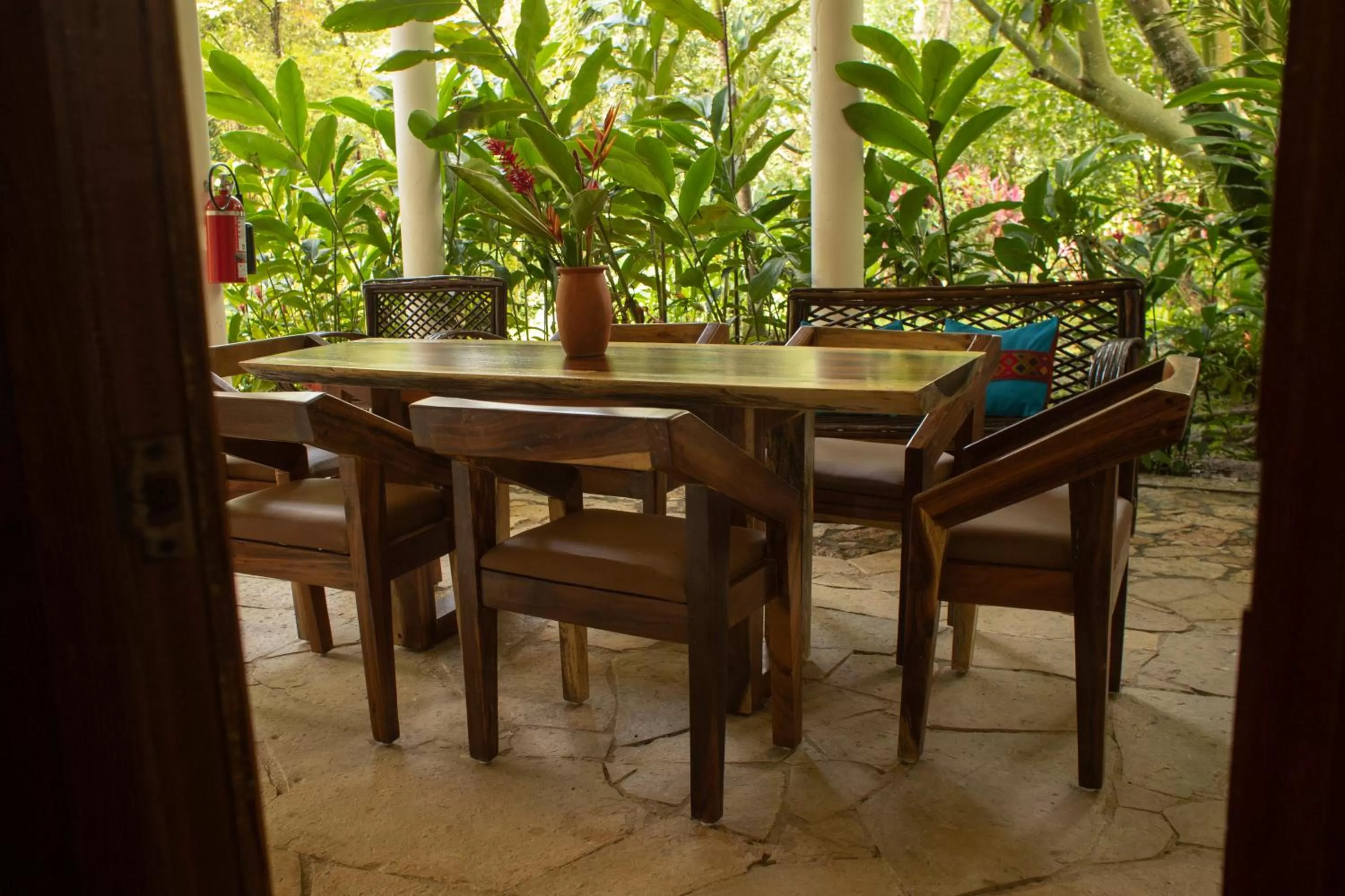 Dining area in Hotel La Aldea del Halach Huinic