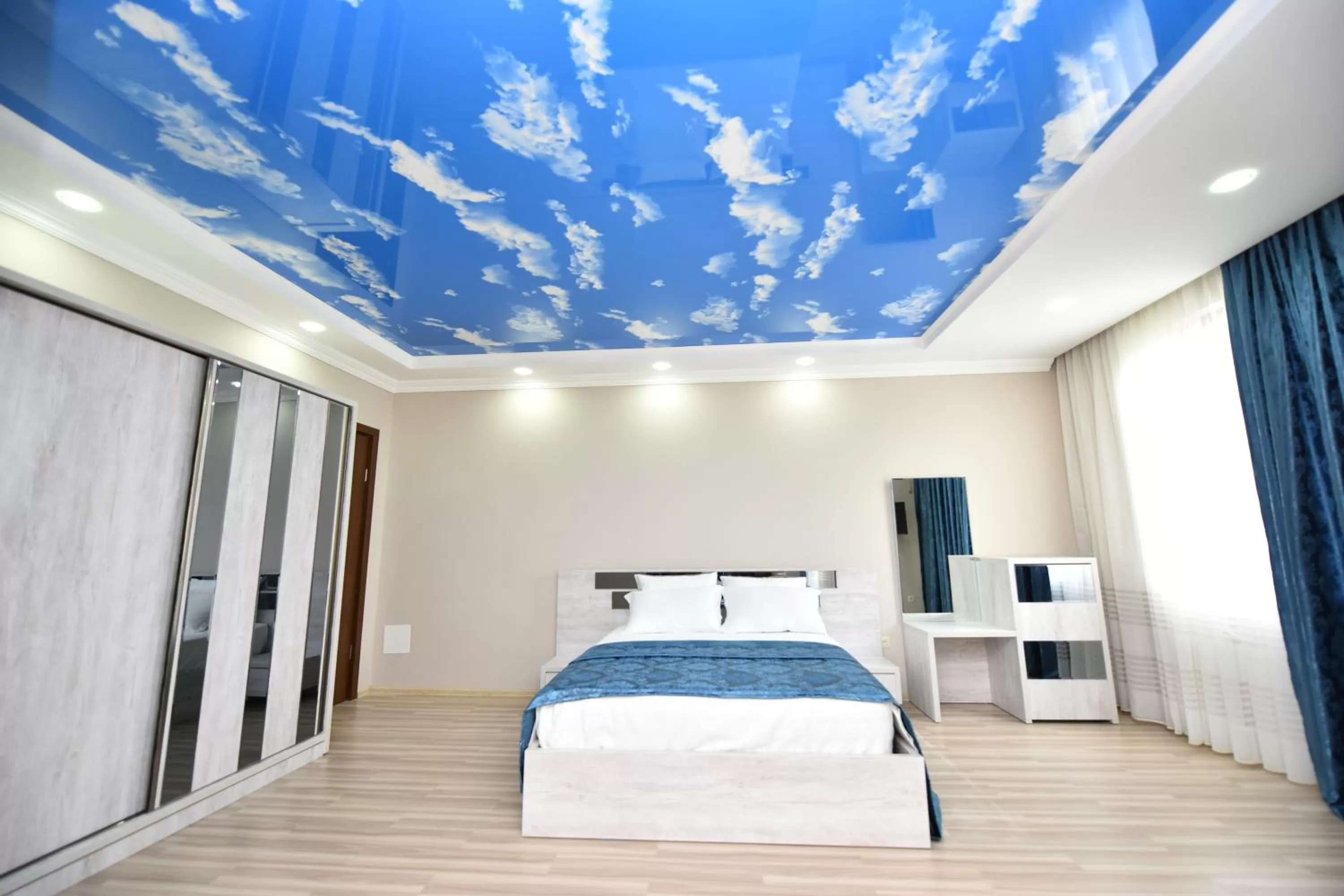 Bed in Hotel Skyline Batumi