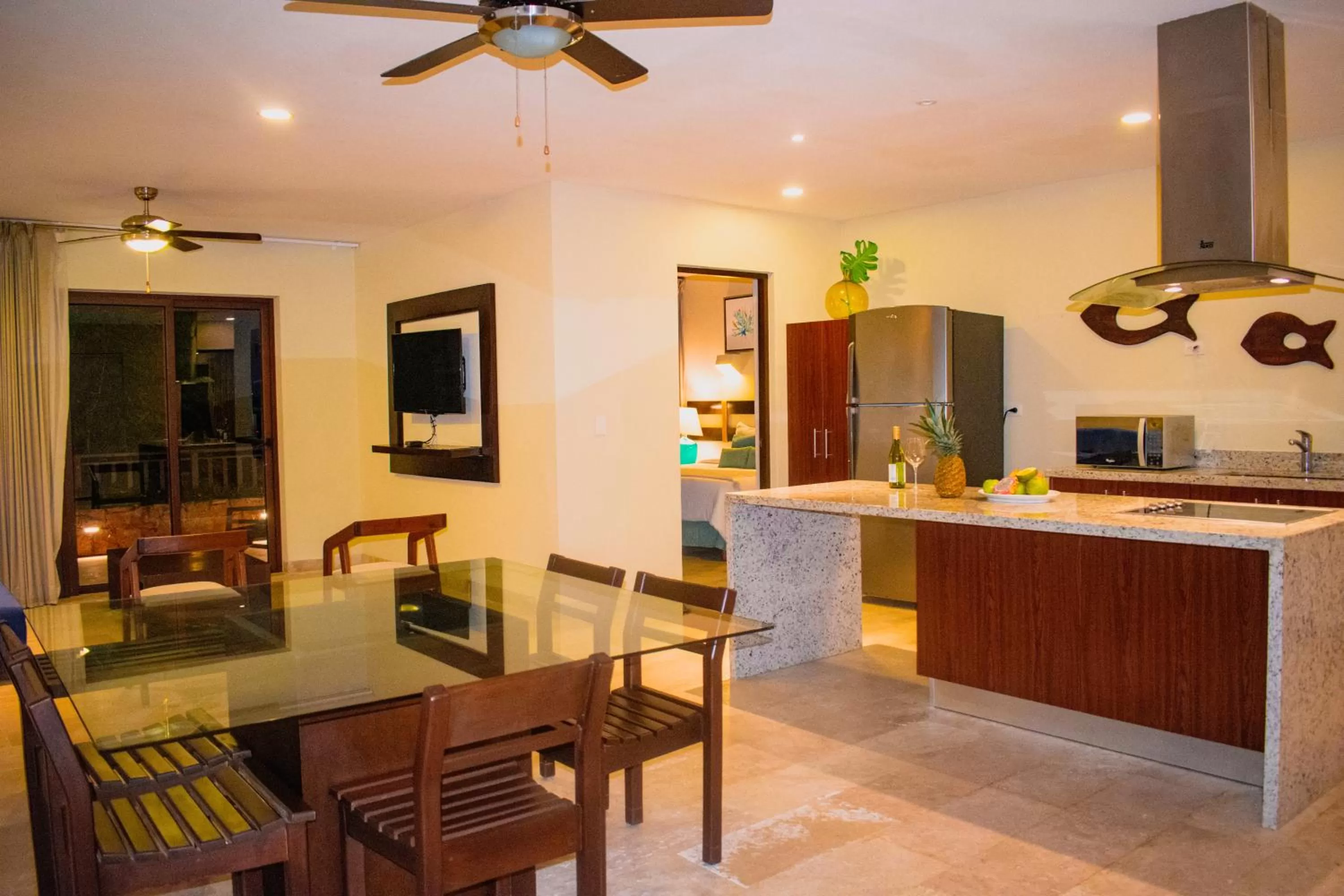 Kitchen or kitchenette in Villas Grand Marina Kinuh
