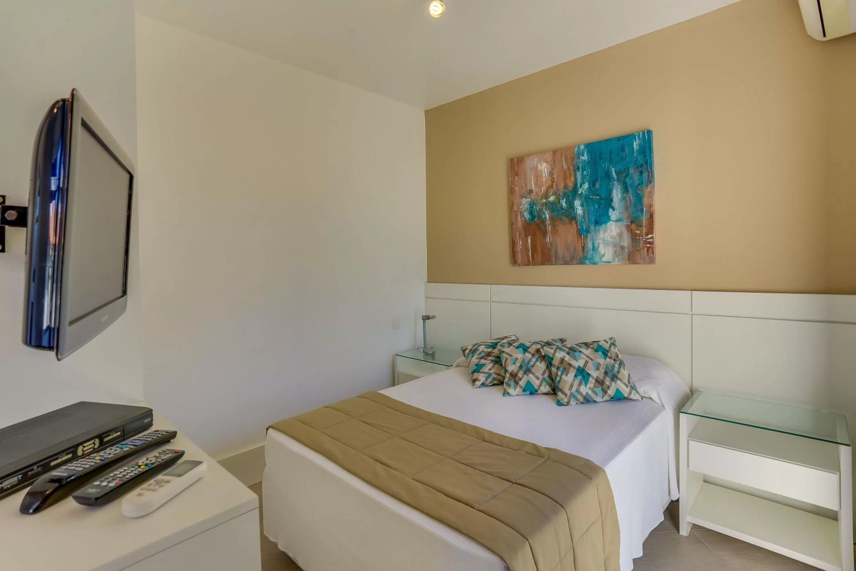 Bed in Pousada Atlantique