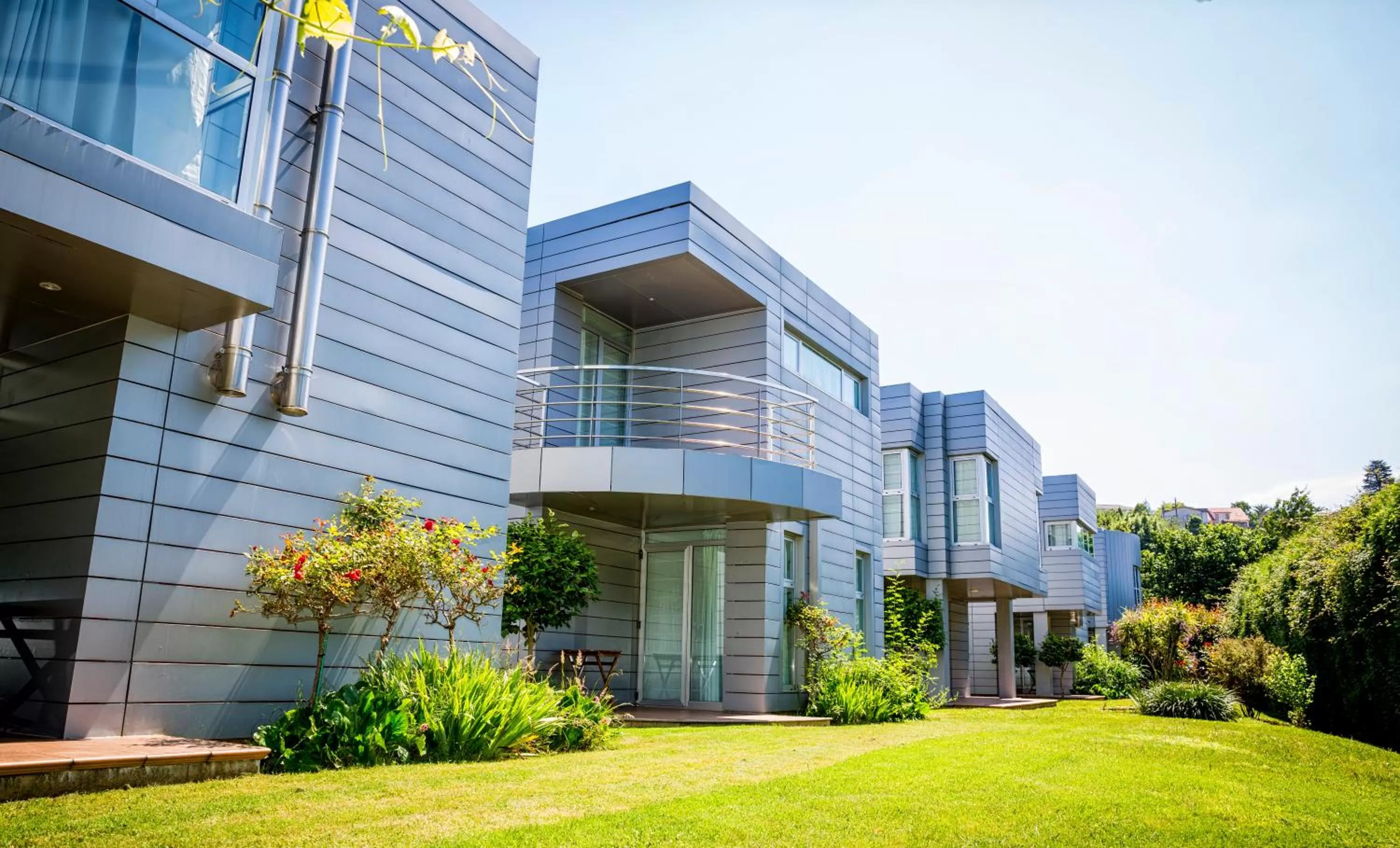 Garden view in Pazo do Rio