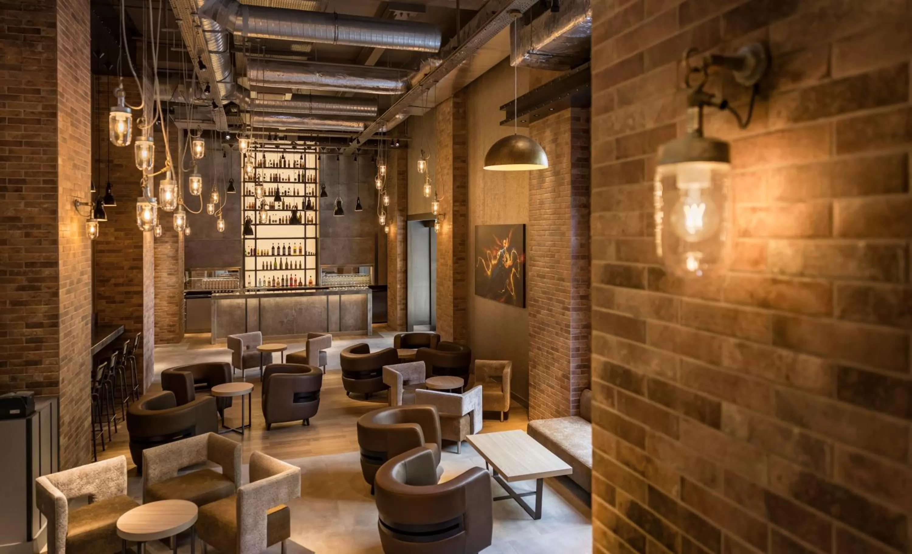 Lounge or bar in Disney Hotel New York - The Art of Marvel