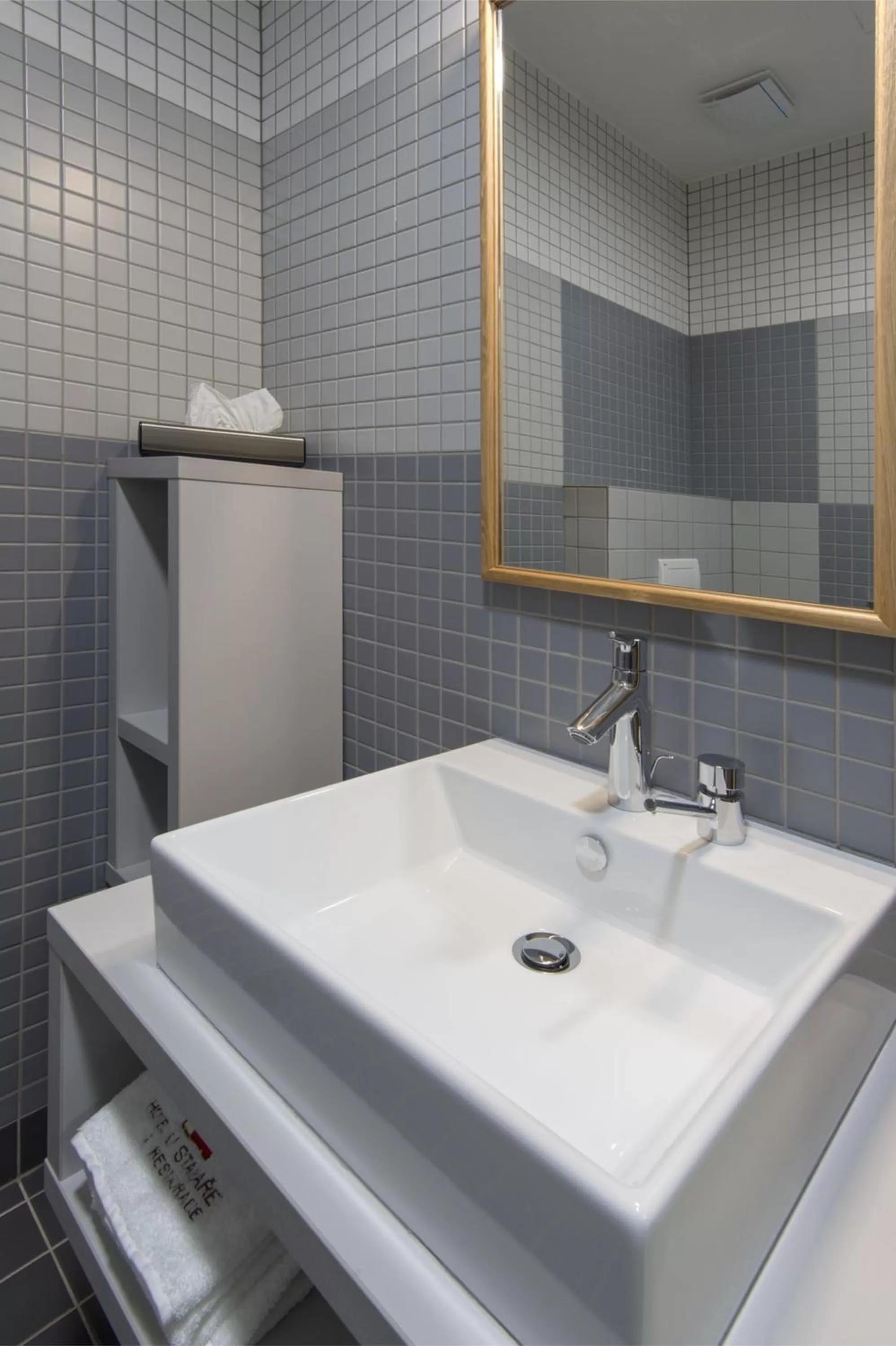 Bathroom in HOTEL A RESTAURACE U STAVAŘE