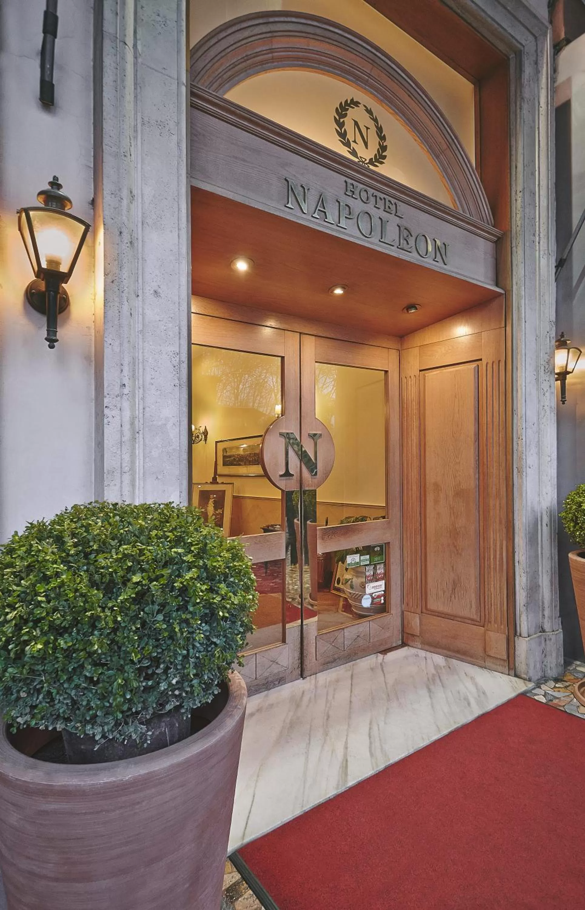 Property building in Hotel Napoleon
