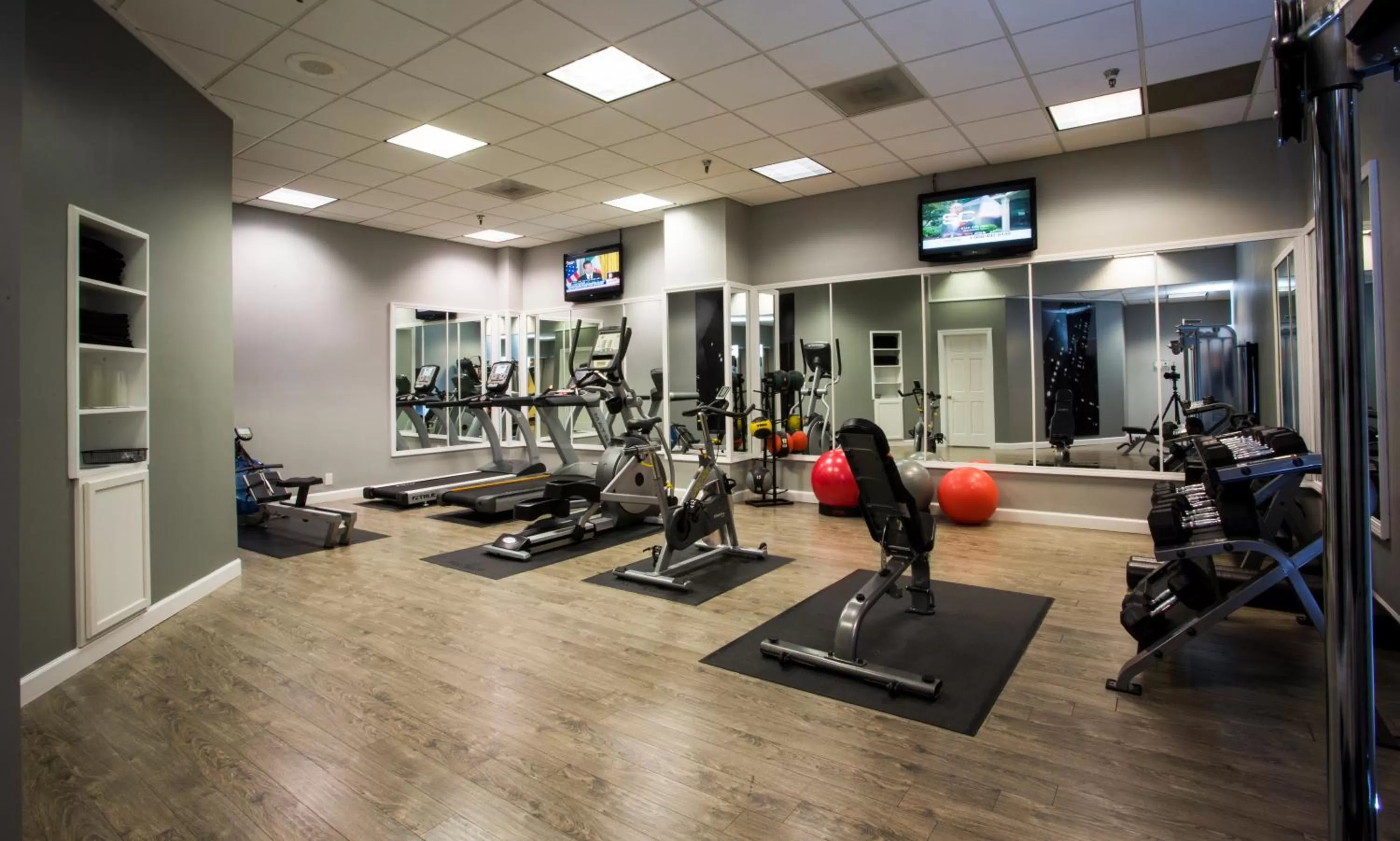 Fitness centre/facilities in Hotel Deco