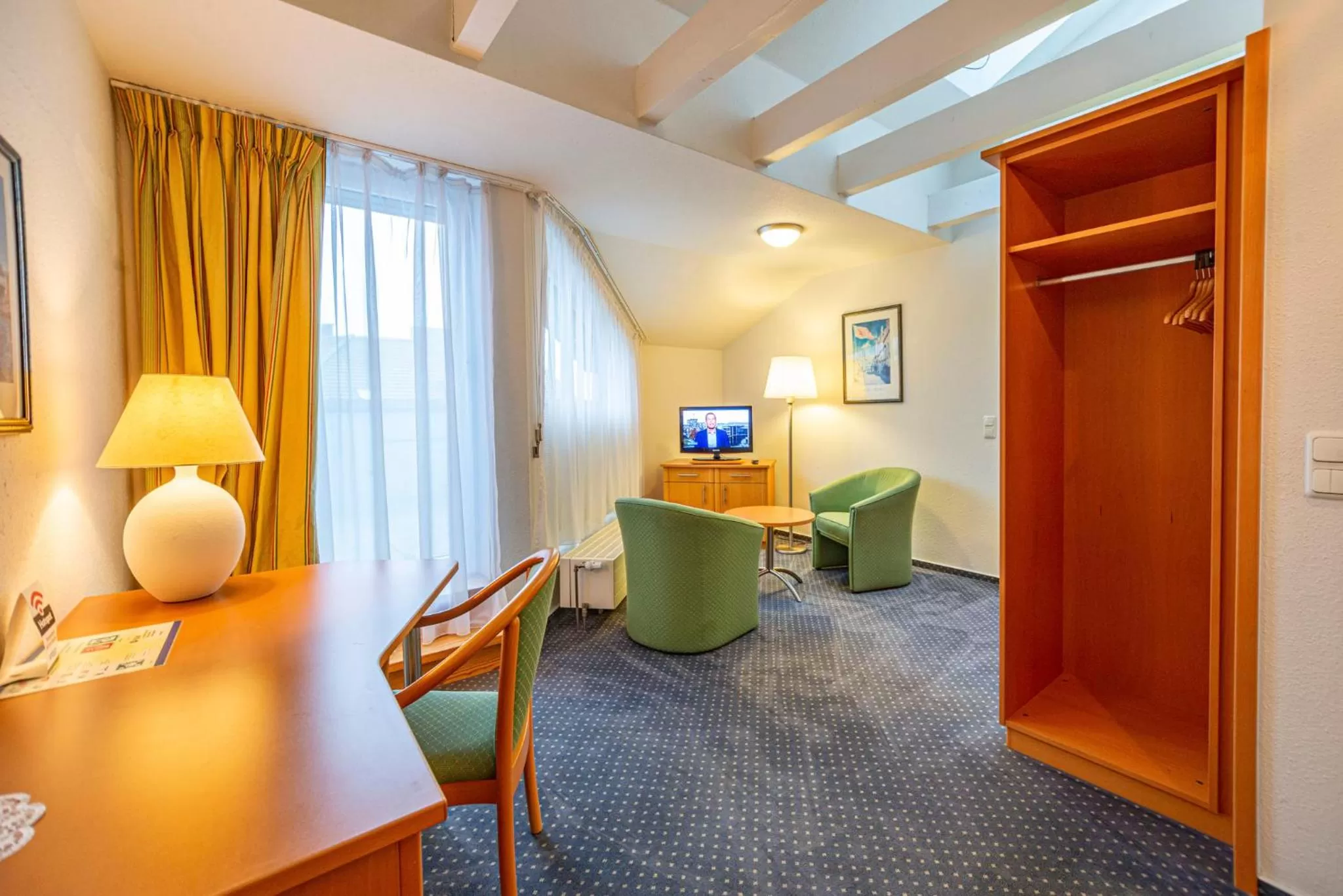 Living room in Hotel Rostock West im "Kritzmow Park"