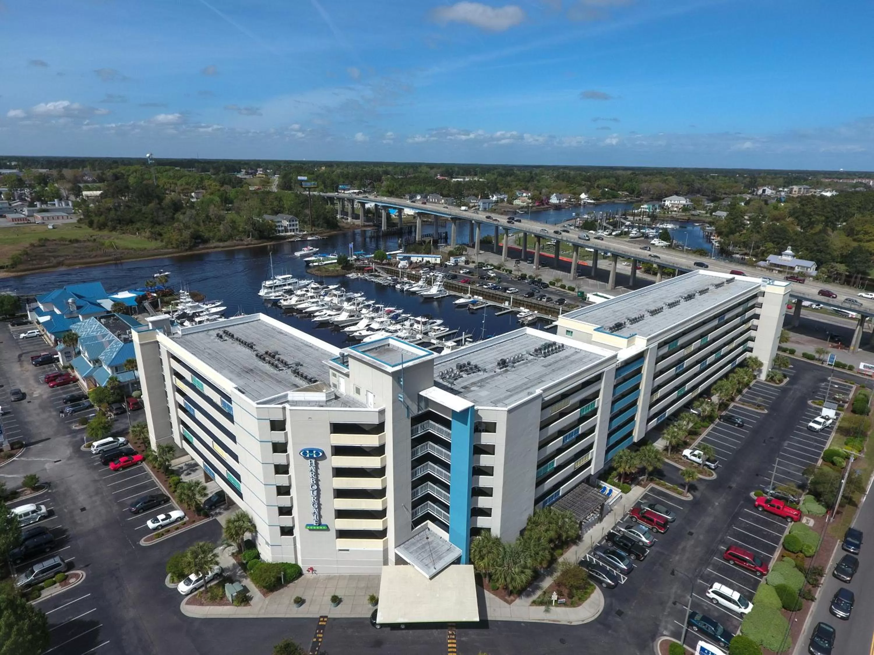 Bird's eye view, Bird's-eye View in Harbourgate Marina Club