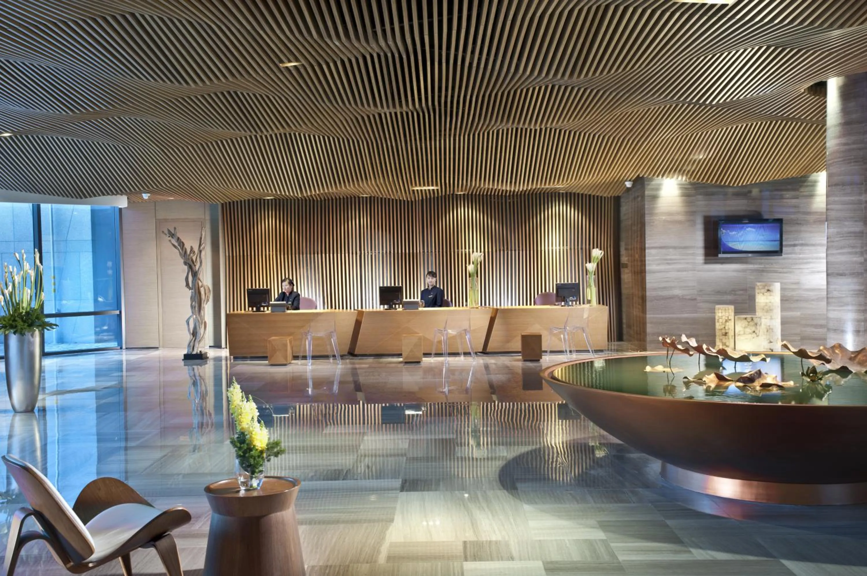 Lobby or reception in Ascott Aden Shenzhen
