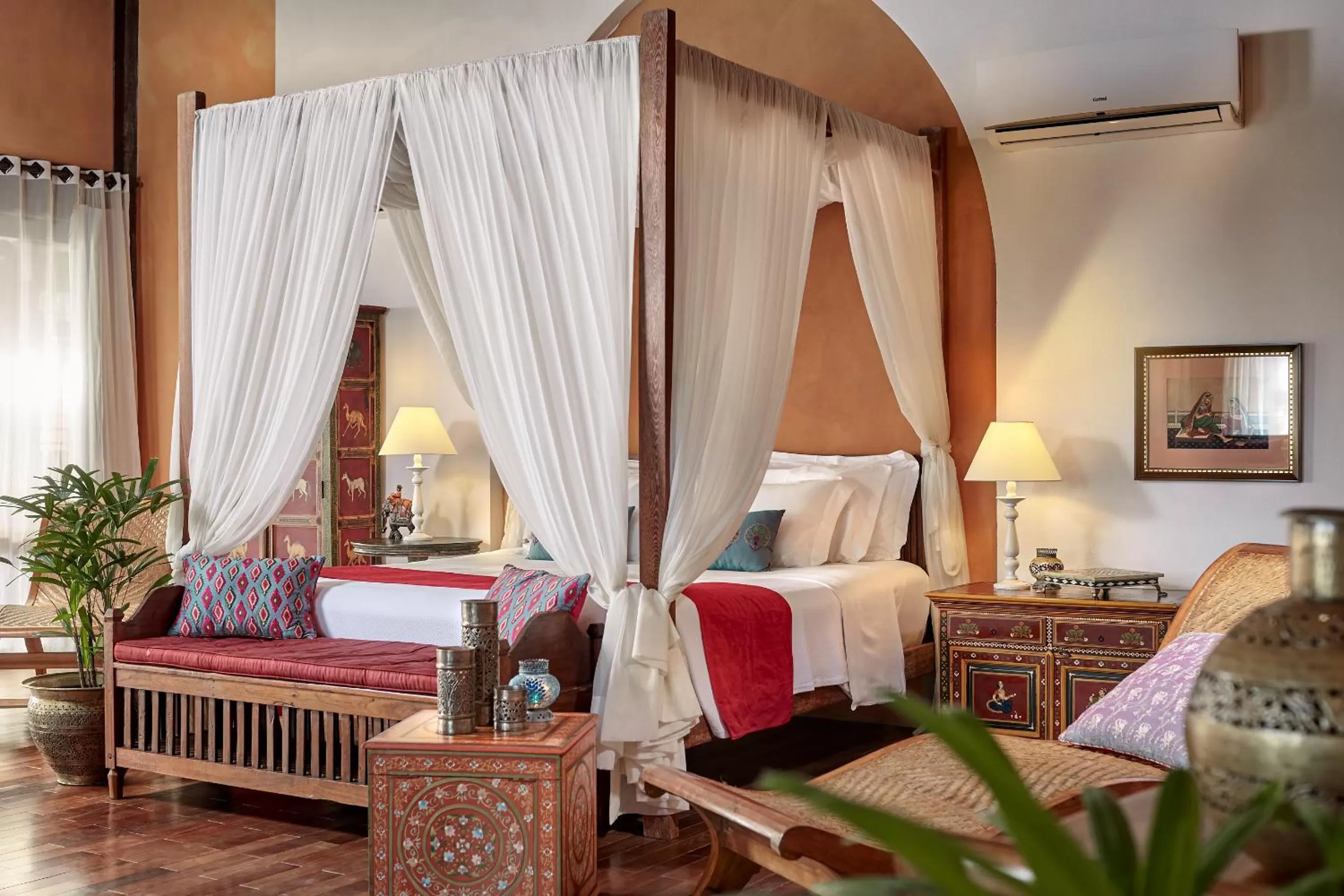 Bed in Zorah Beach Hotel