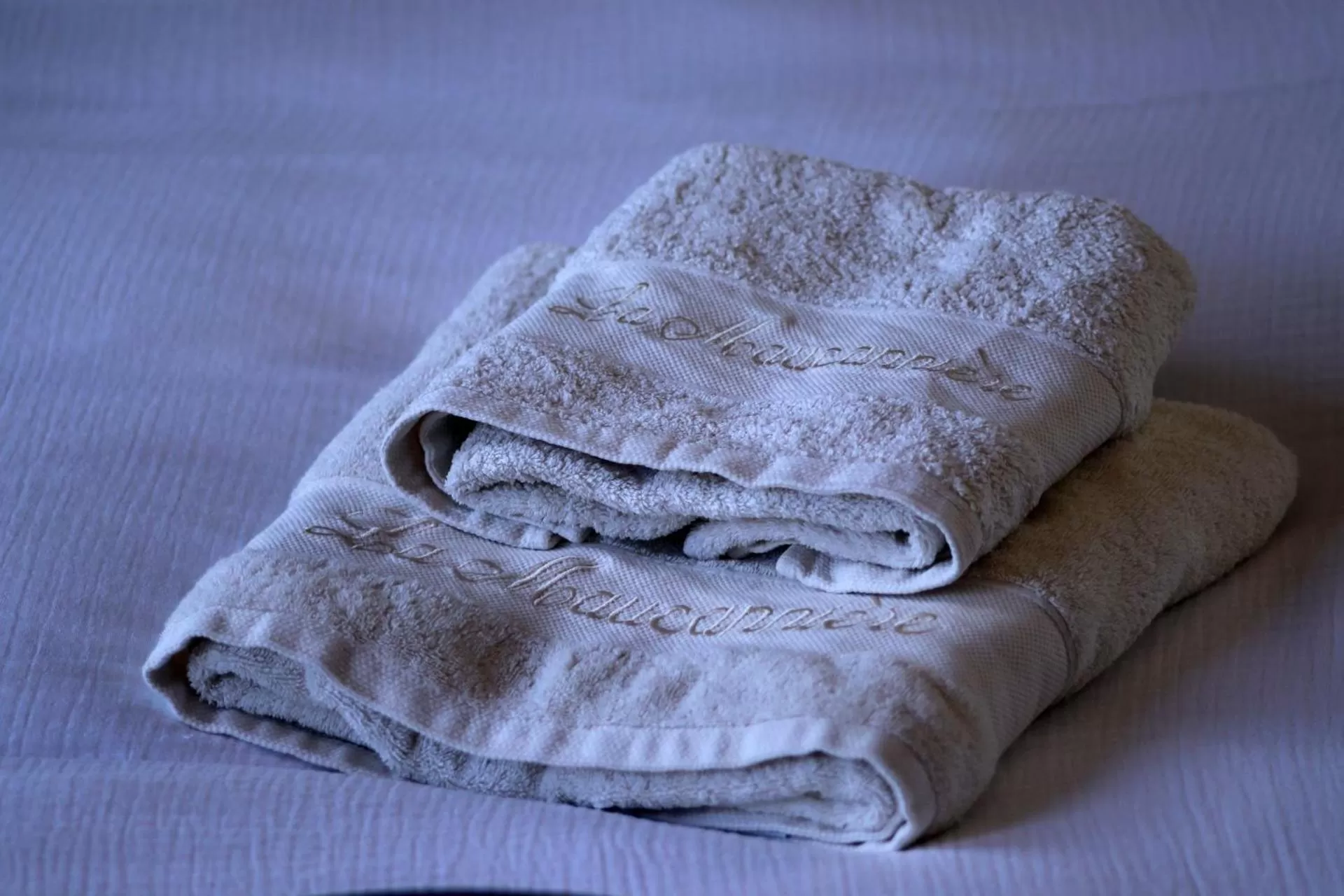 Decorative detail, Bed in La Maucannière