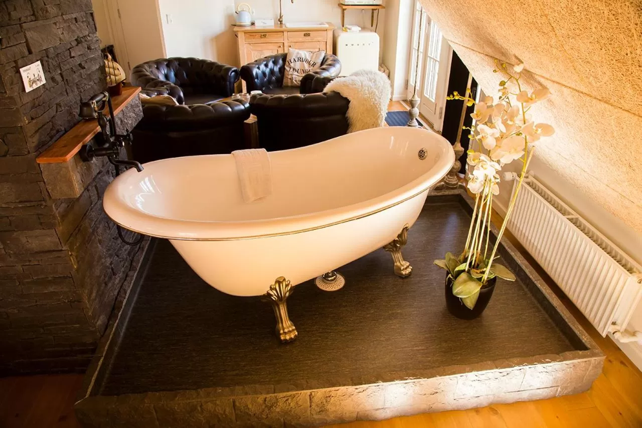 Bathroom in Boutique Hotel Postgården