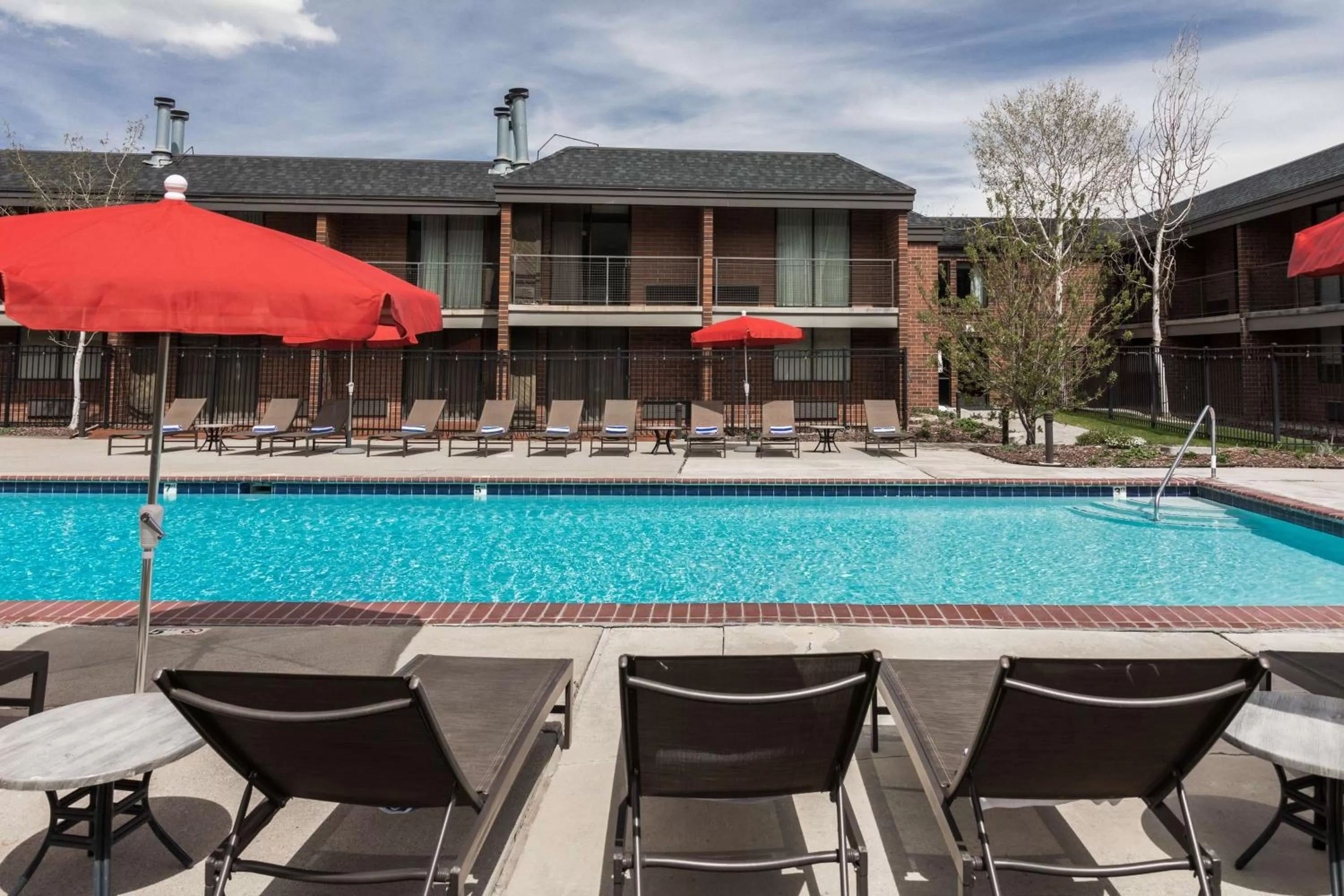 Pool view in DoubleTree by Hilton Hotel Park City - The Yarrow
