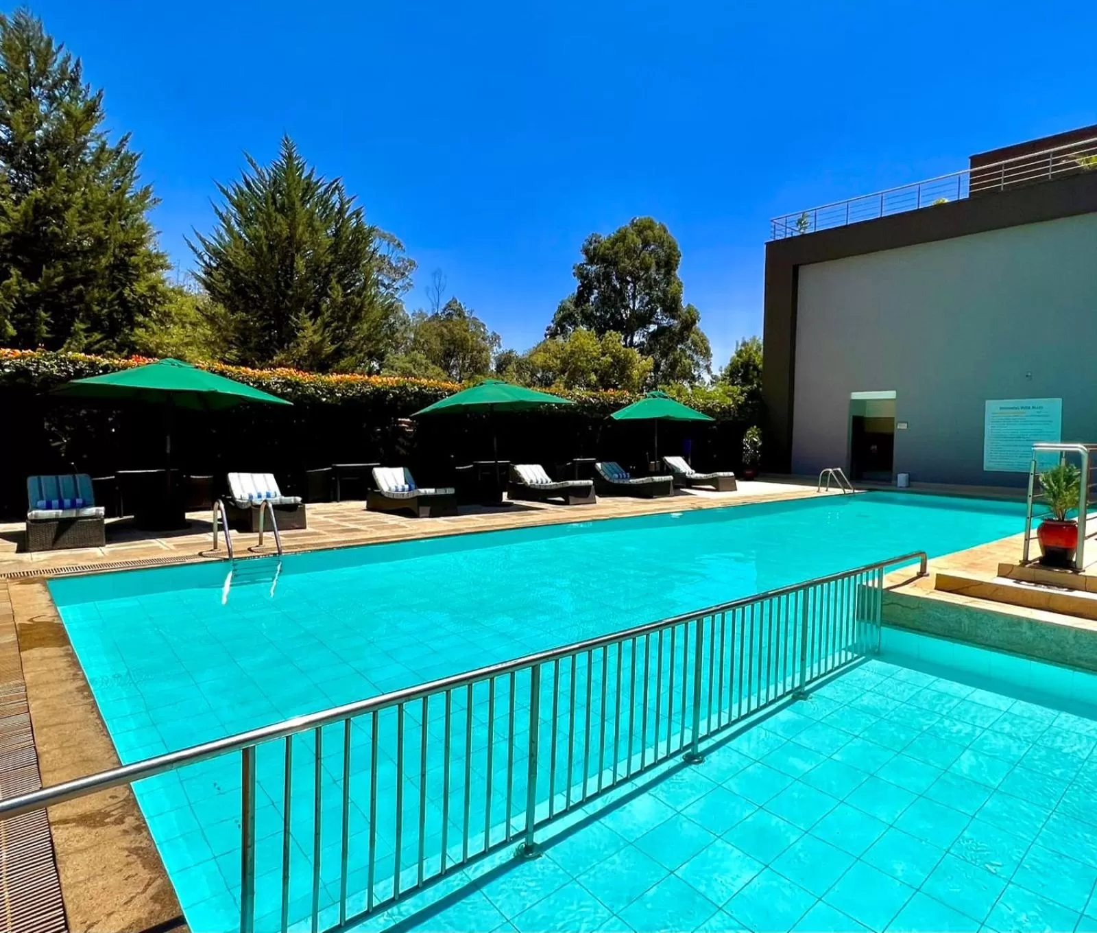 Swimming pool in Boma Inn Eldoret