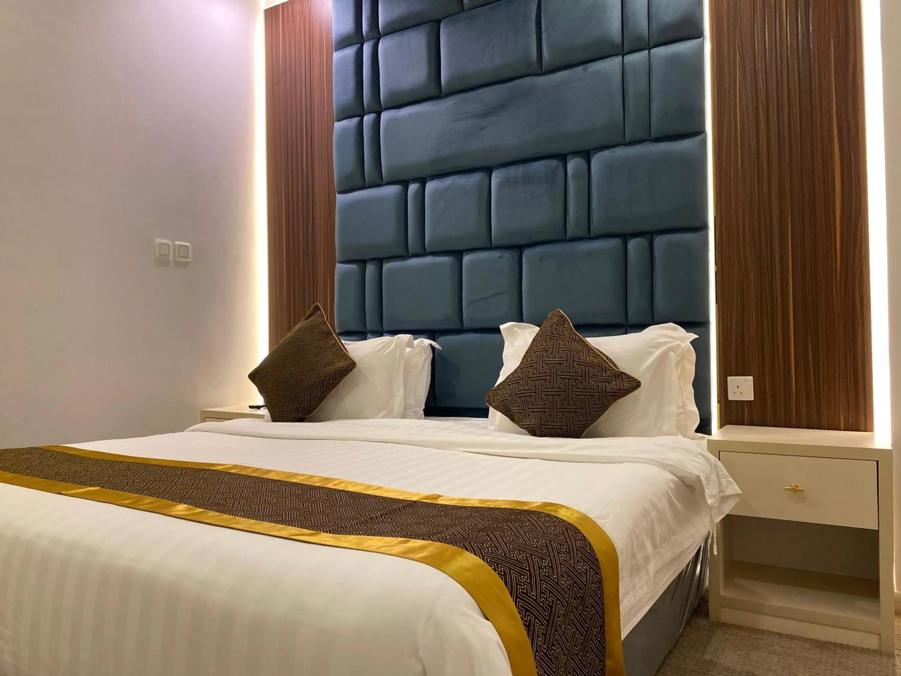 Bed in شقق ارين البساتين