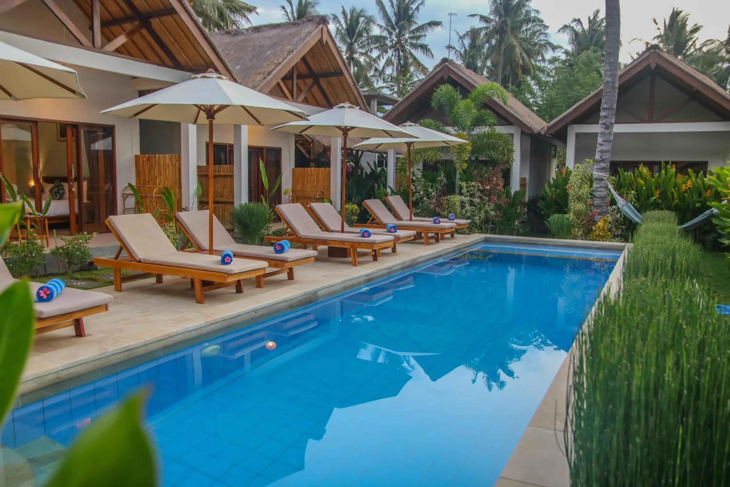 Property building in Cozy Cottages Lombok