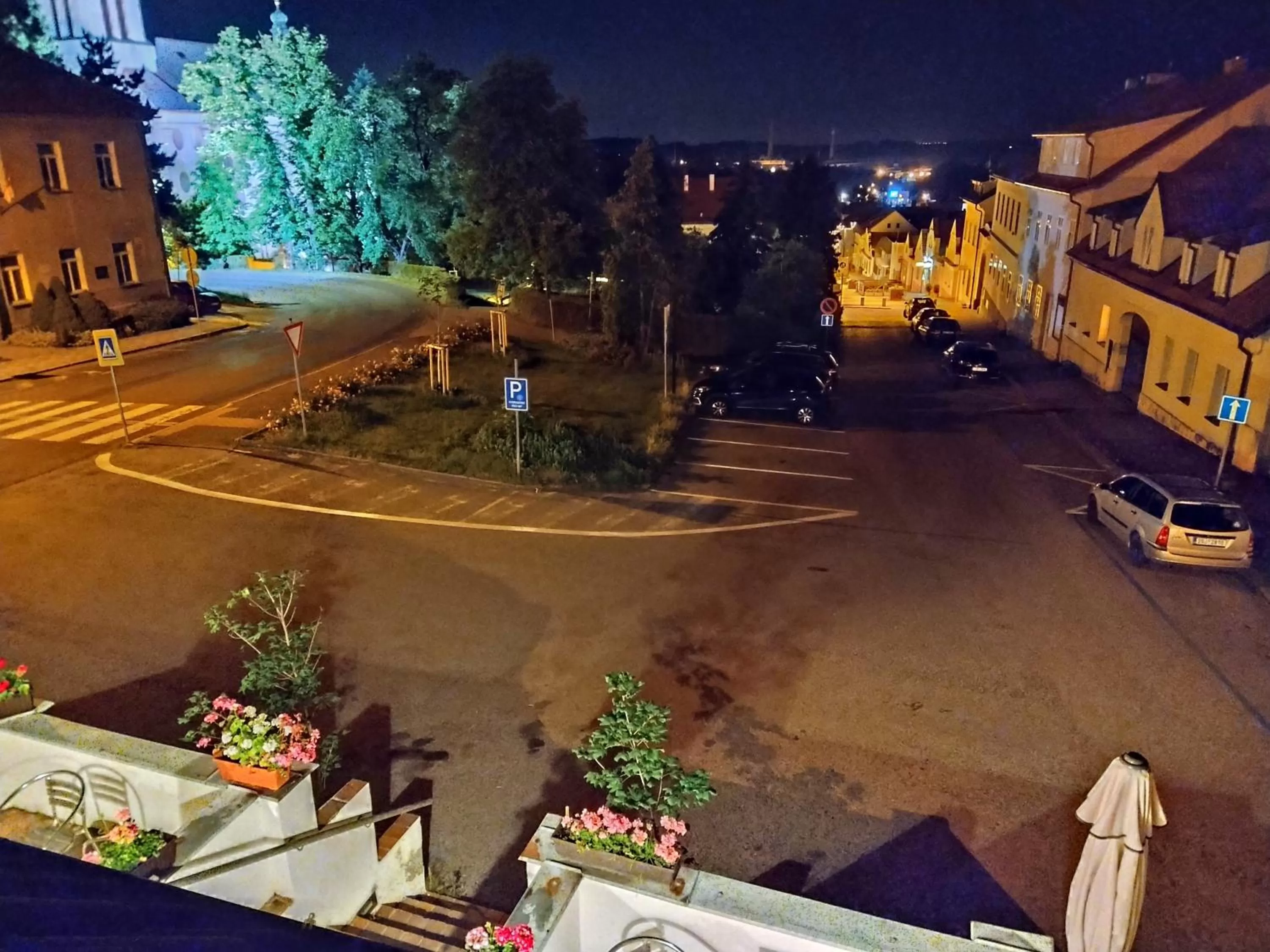 Night in Apartmány Malý mnich