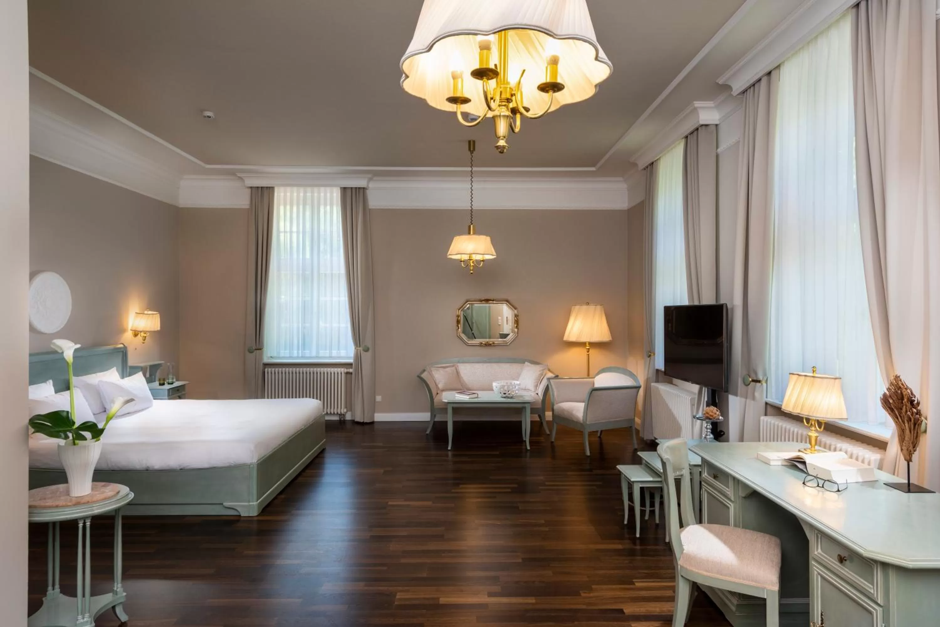 Photo of the whole room, Bed in Precise Resort Rügen Apartments & SPLASH Erlebniswelt