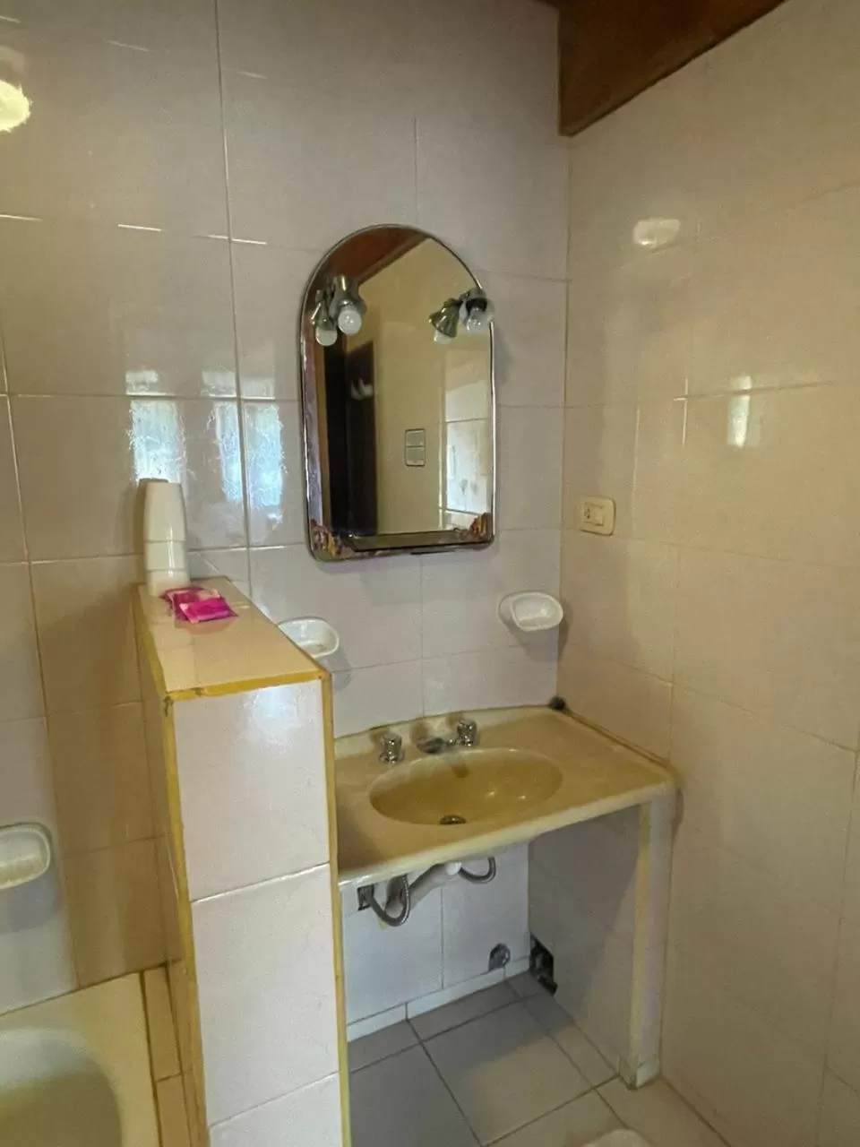 Toilet in Hosteria La Chacra Moto Friendly