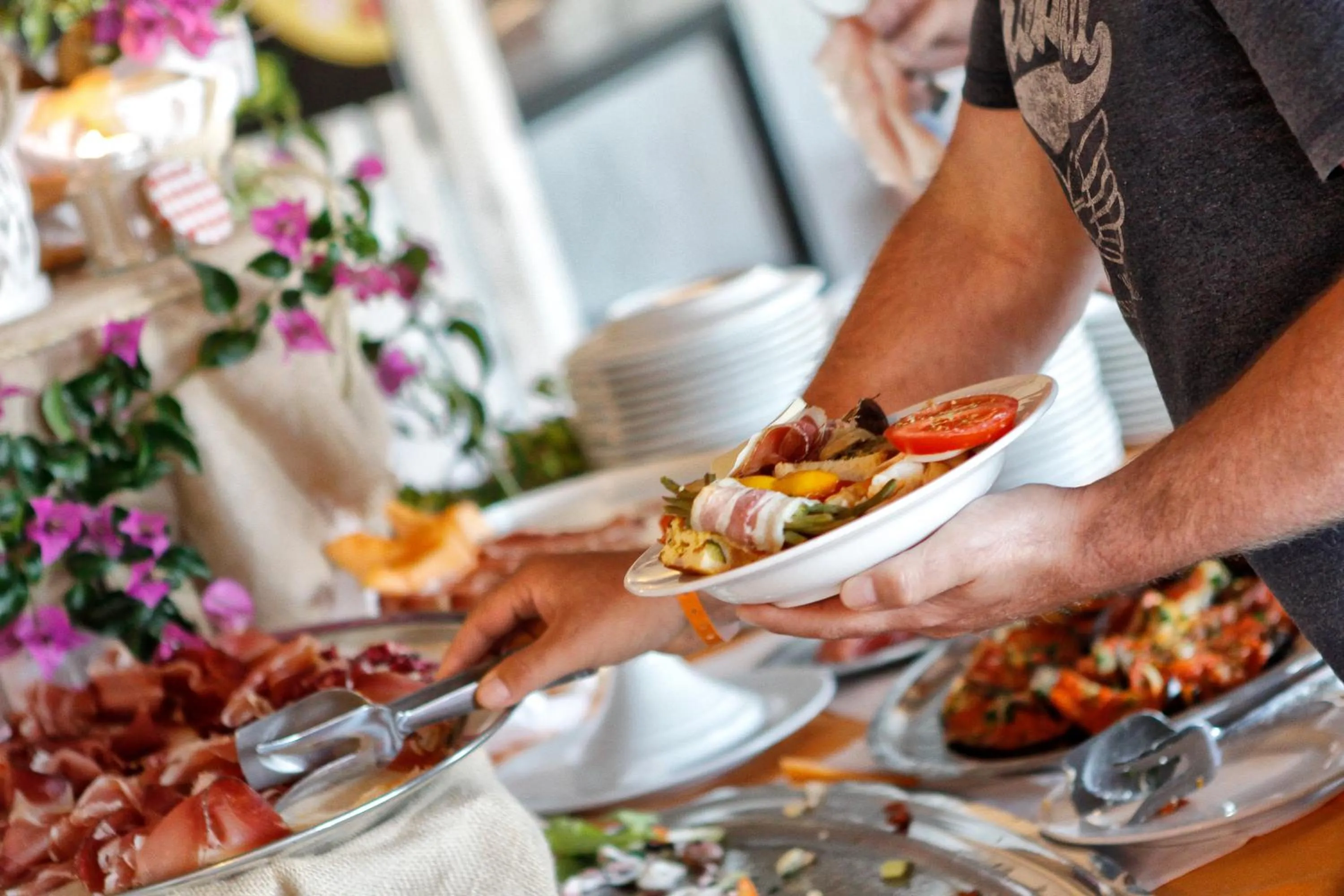 Restaurant/places to eat in Club Esse Cala Gonone