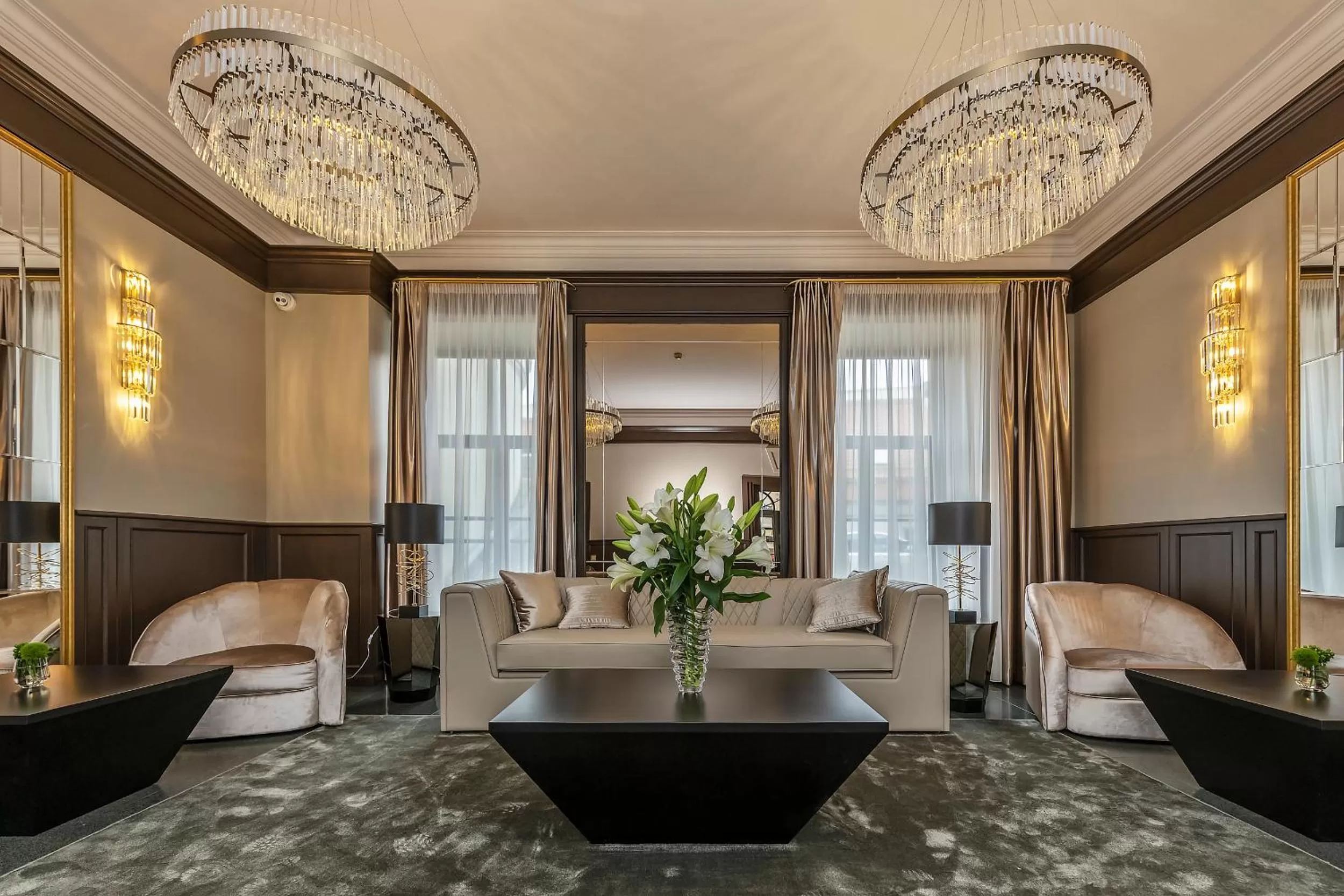 Lobby or reception in St Palace Hotel