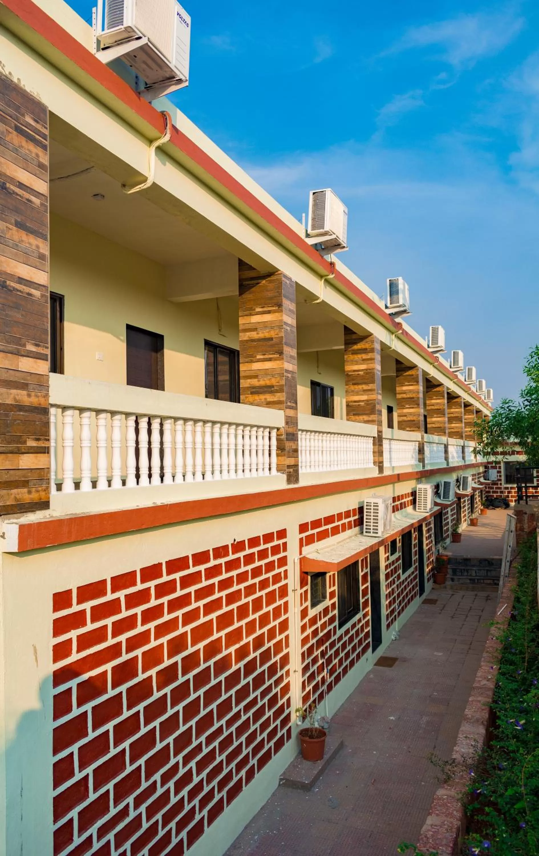 Property building in Mango Valley Resort Ganpatipule