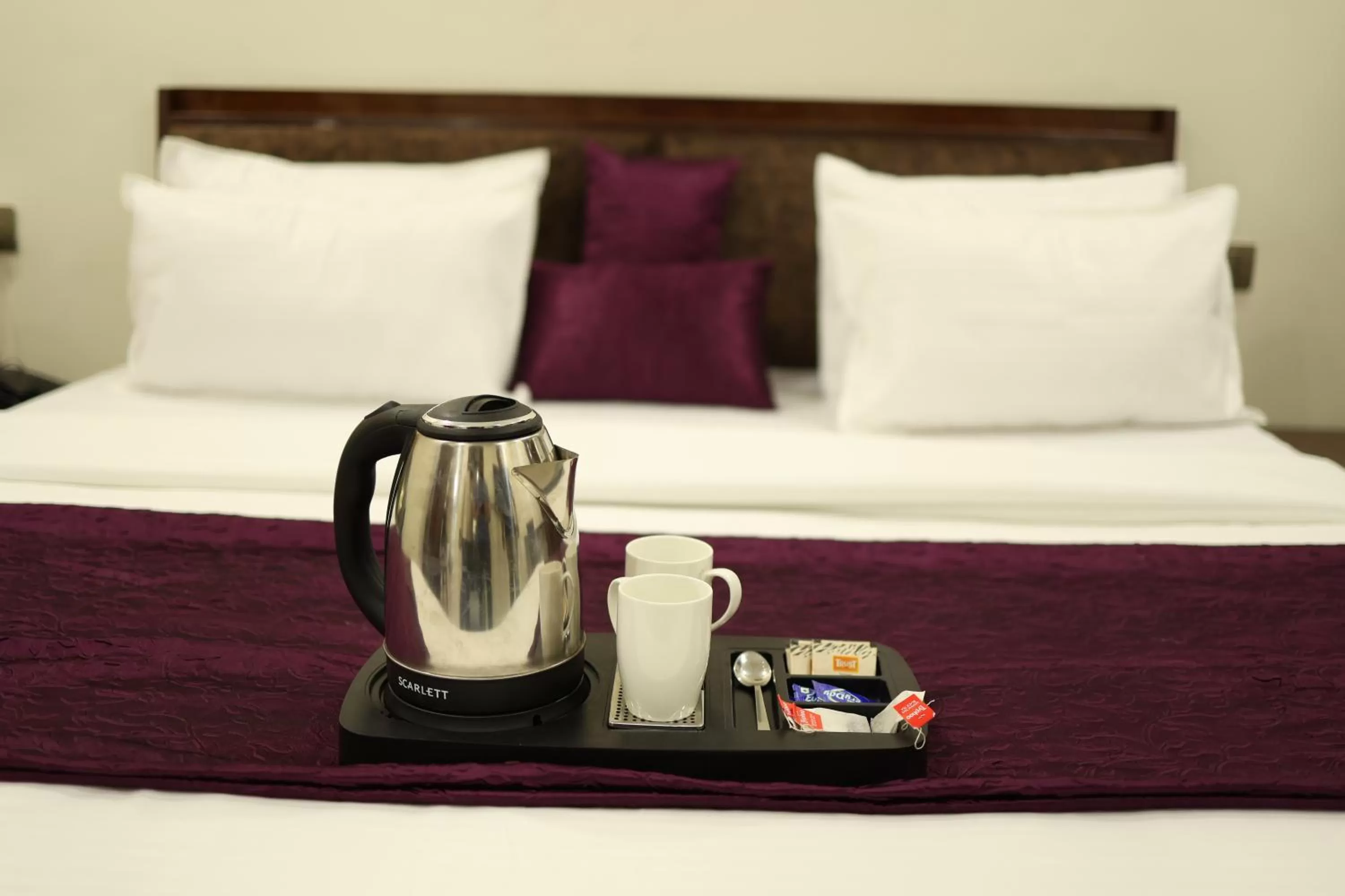 Photo of the whole room, Bed in Perfectstayz Value Dwarkesh - Hotel Near Haridwar Railway station