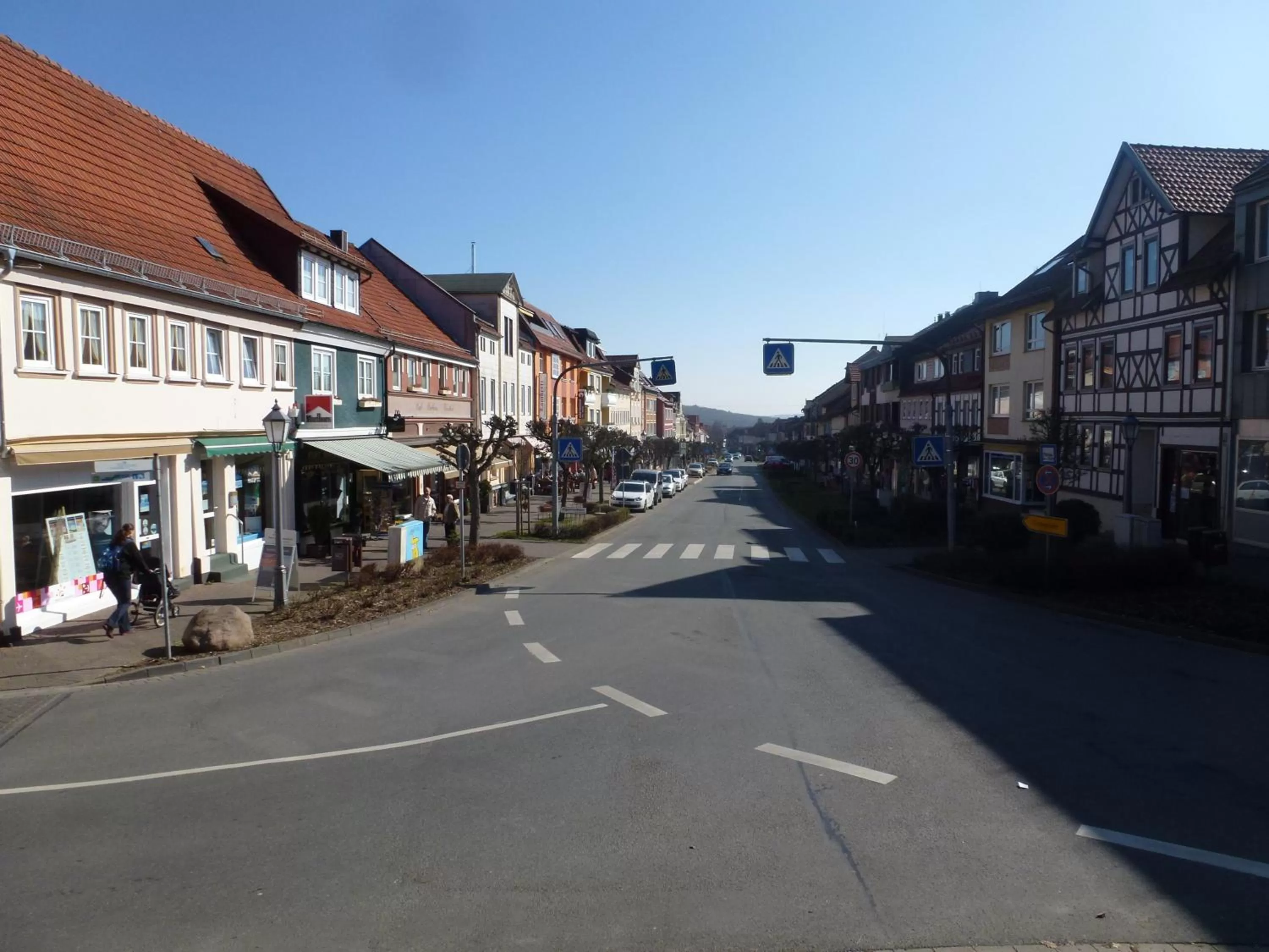 Shopping Area in Hotel Pension Gelpkes Mühle