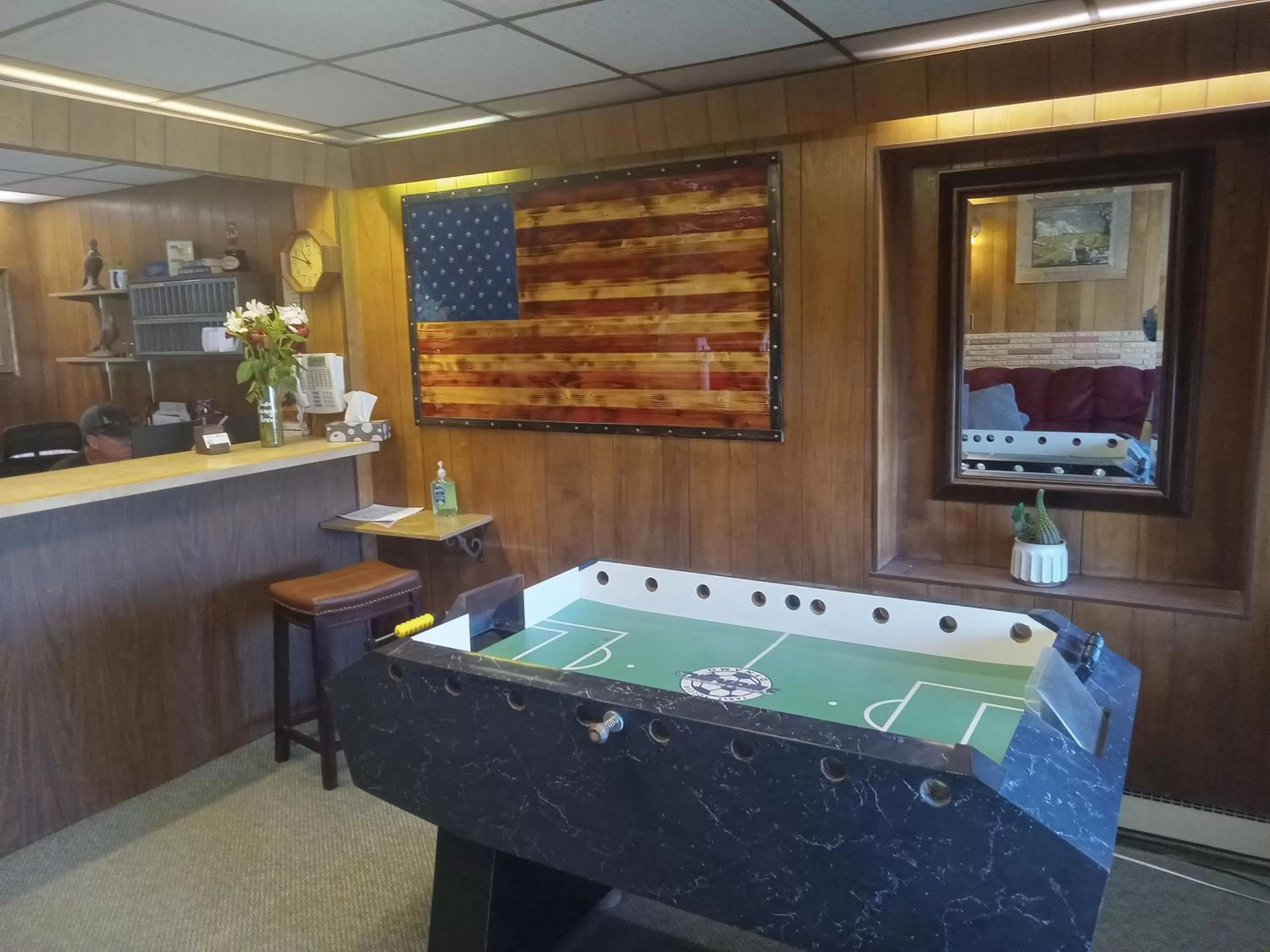 Lobby or reception in Siesta Motel