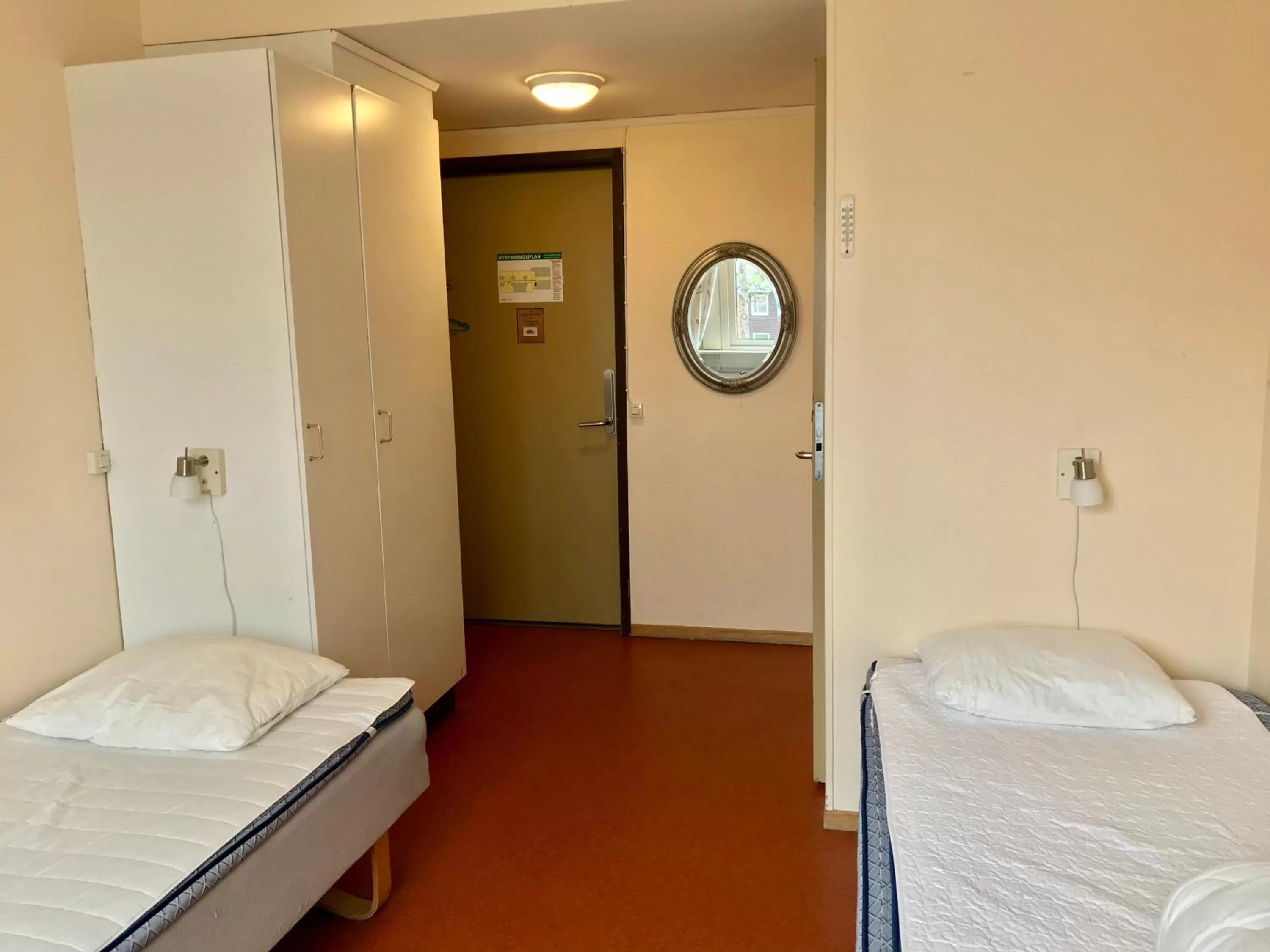 Bed in STF Malmfältens Folkhögskola