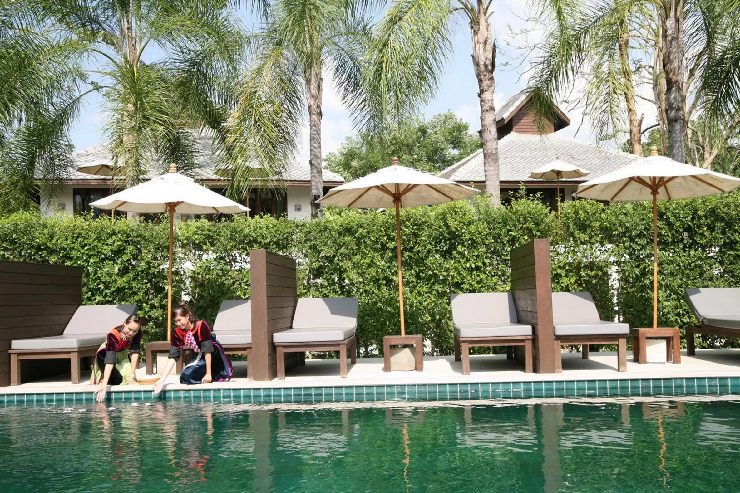 Swimming pool in The Quarter Pai