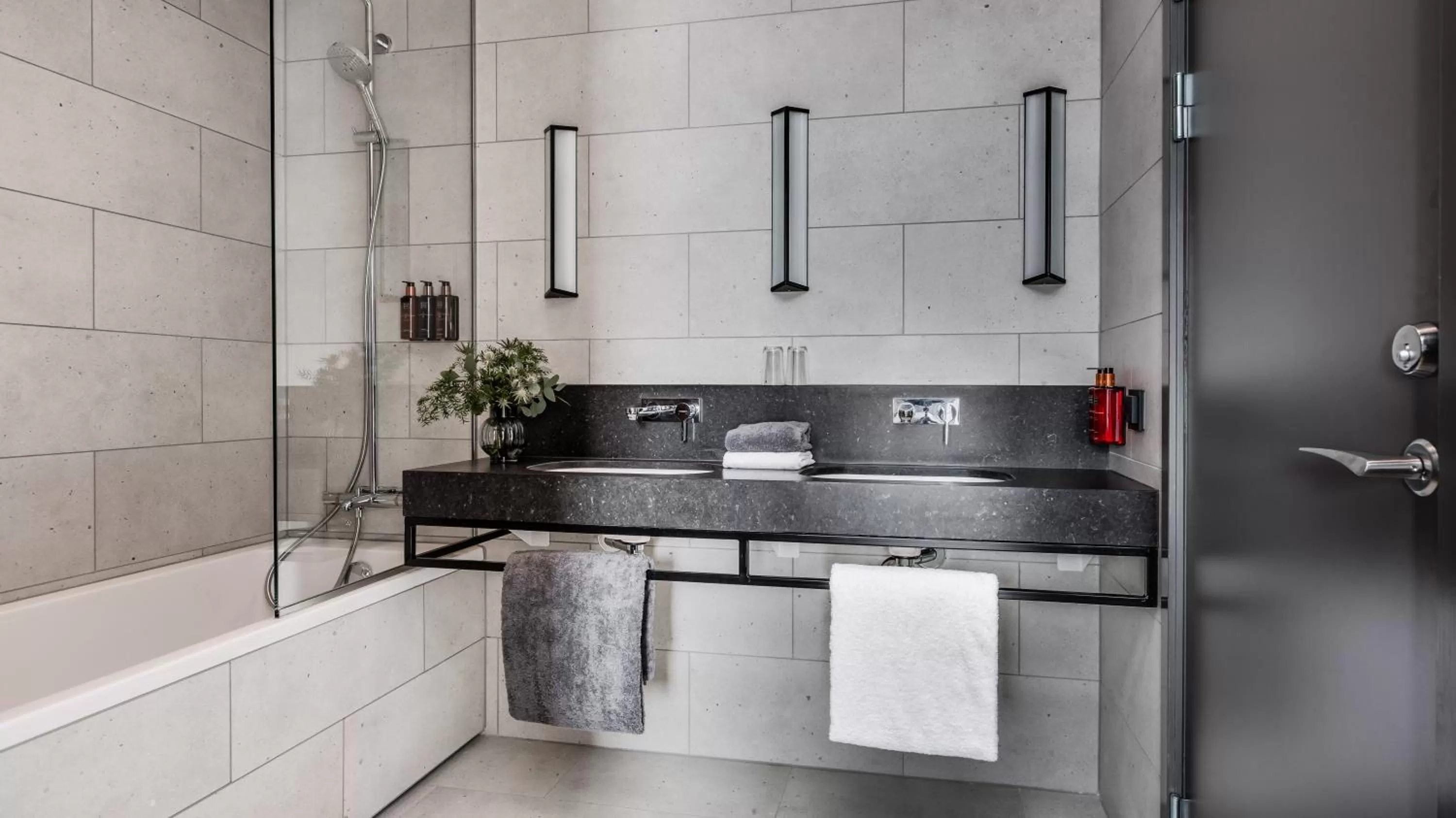 Shower in Clarion Hotel Sundsvall