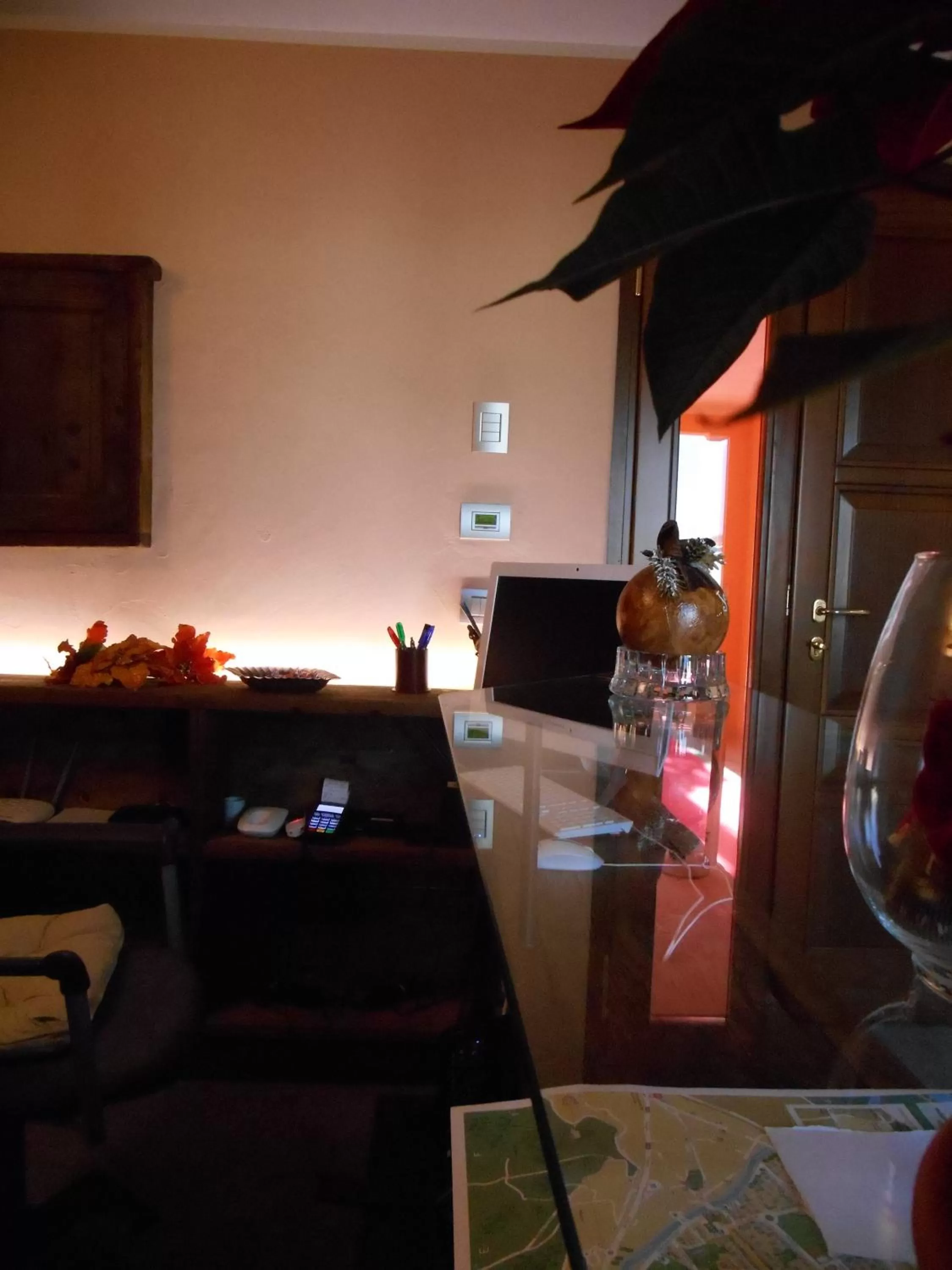 Lobby or reception in La Vigne de Papagran