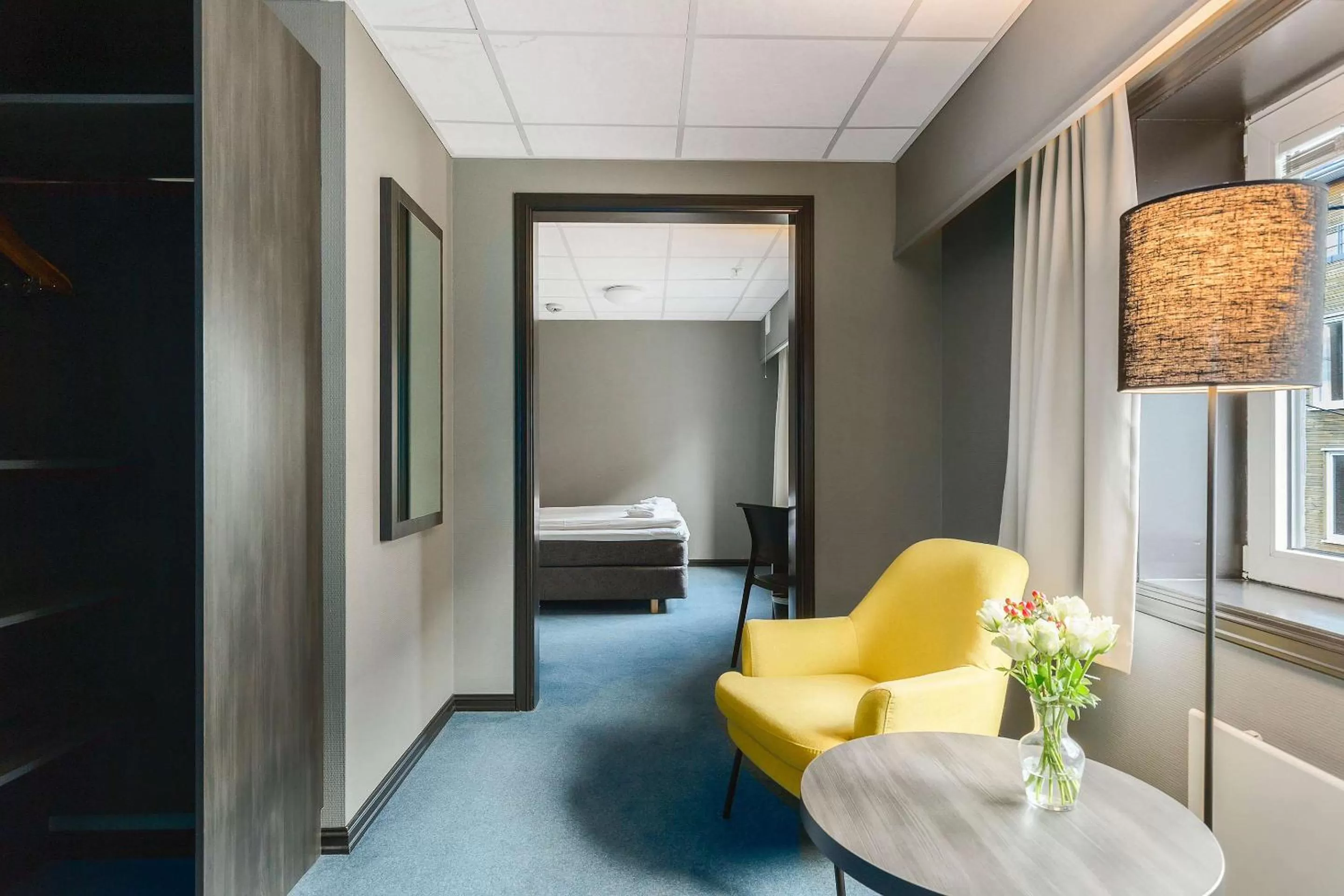 Bedroom, Bed in Hotel Haugesund